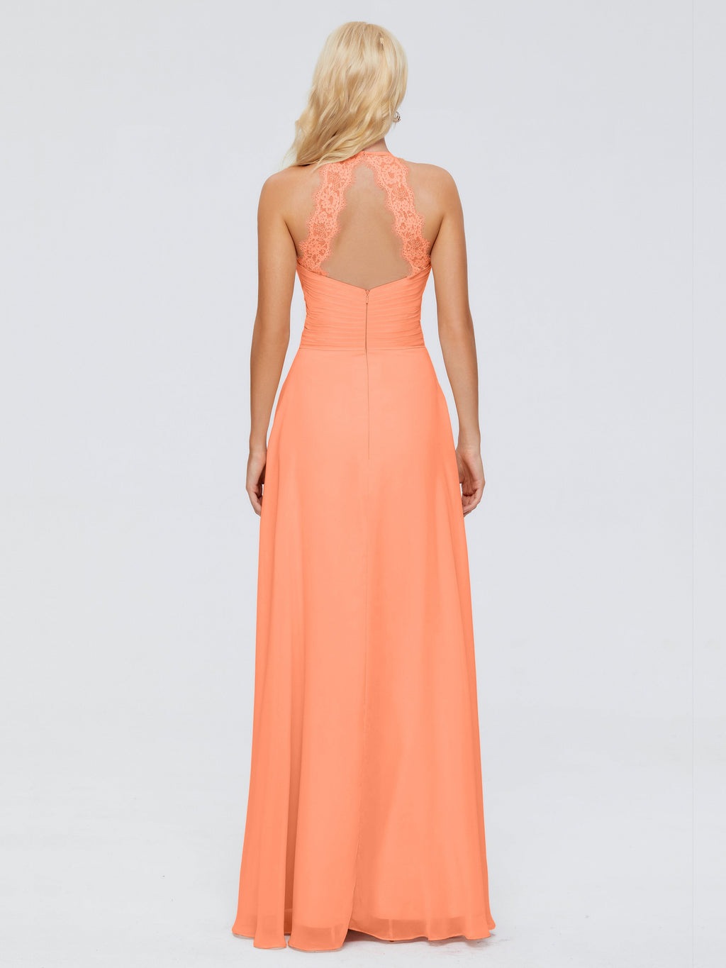 Arya Halter Chiffon Bridesmaid Dresses