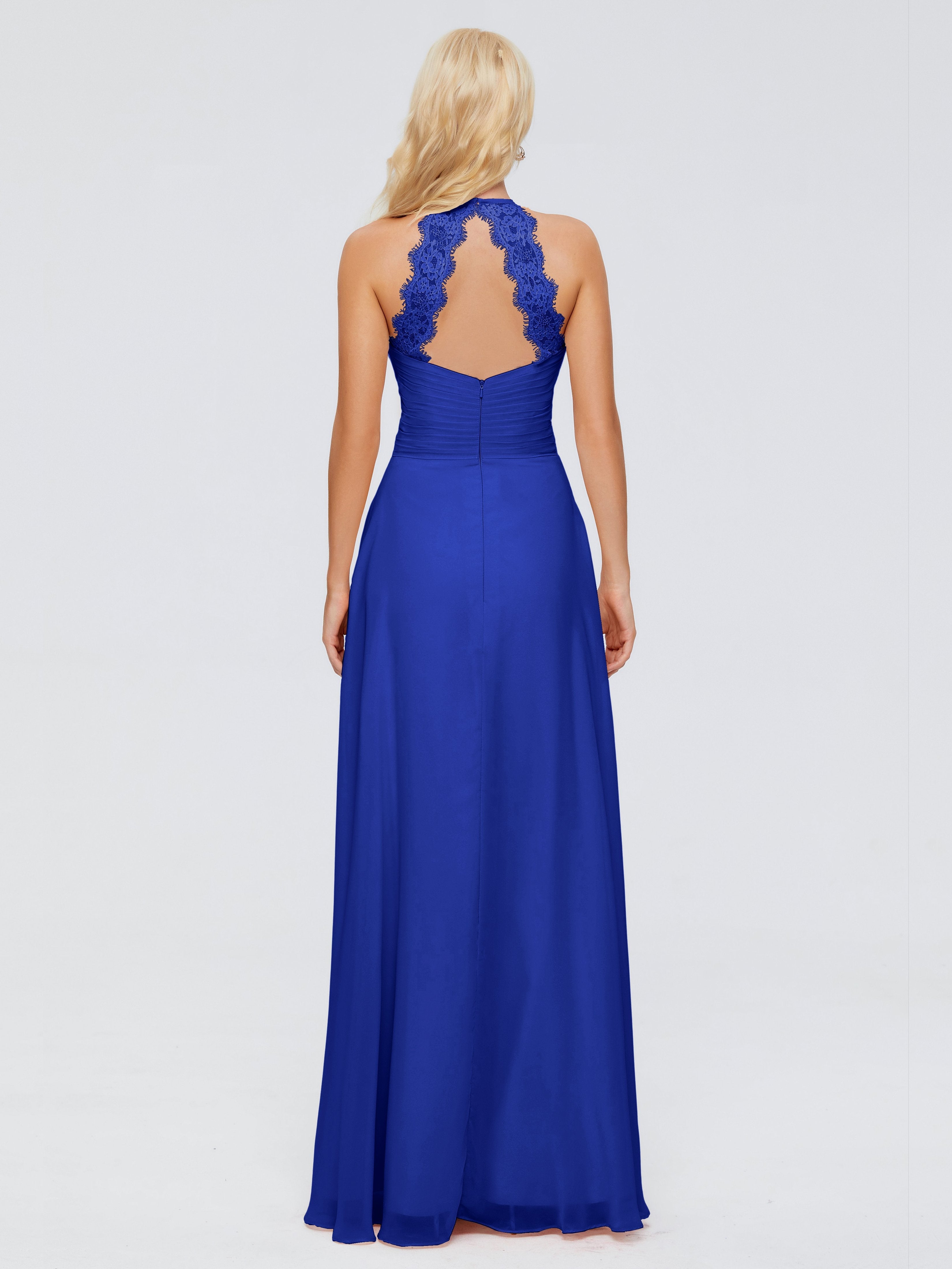 Arya Halter Chiffon Bridesmaid Dresses