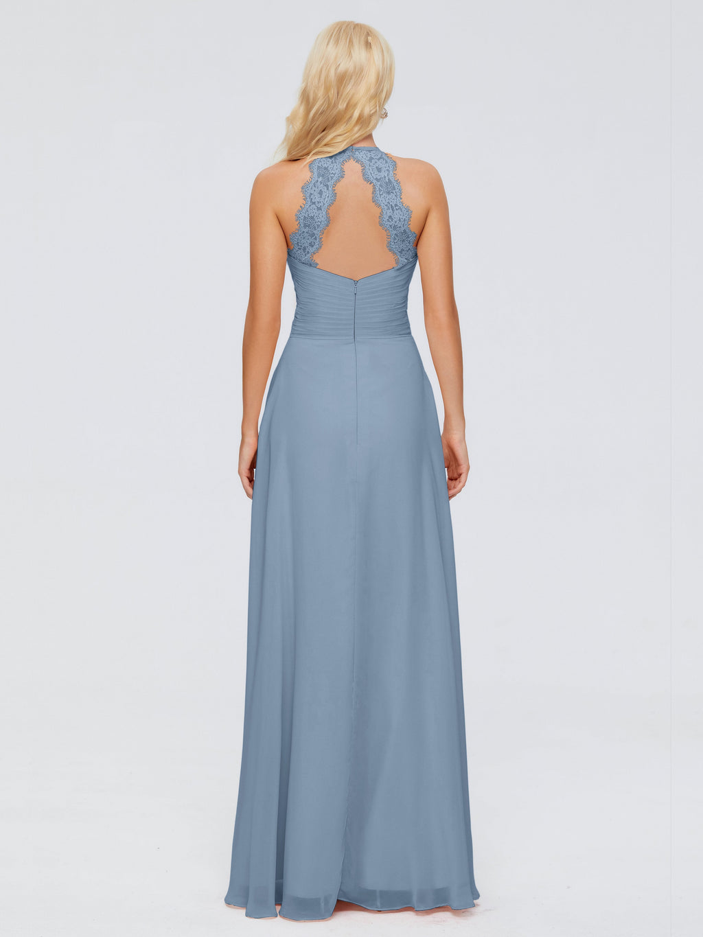 Arya Halter Chiffon Bridesmaid Dresses