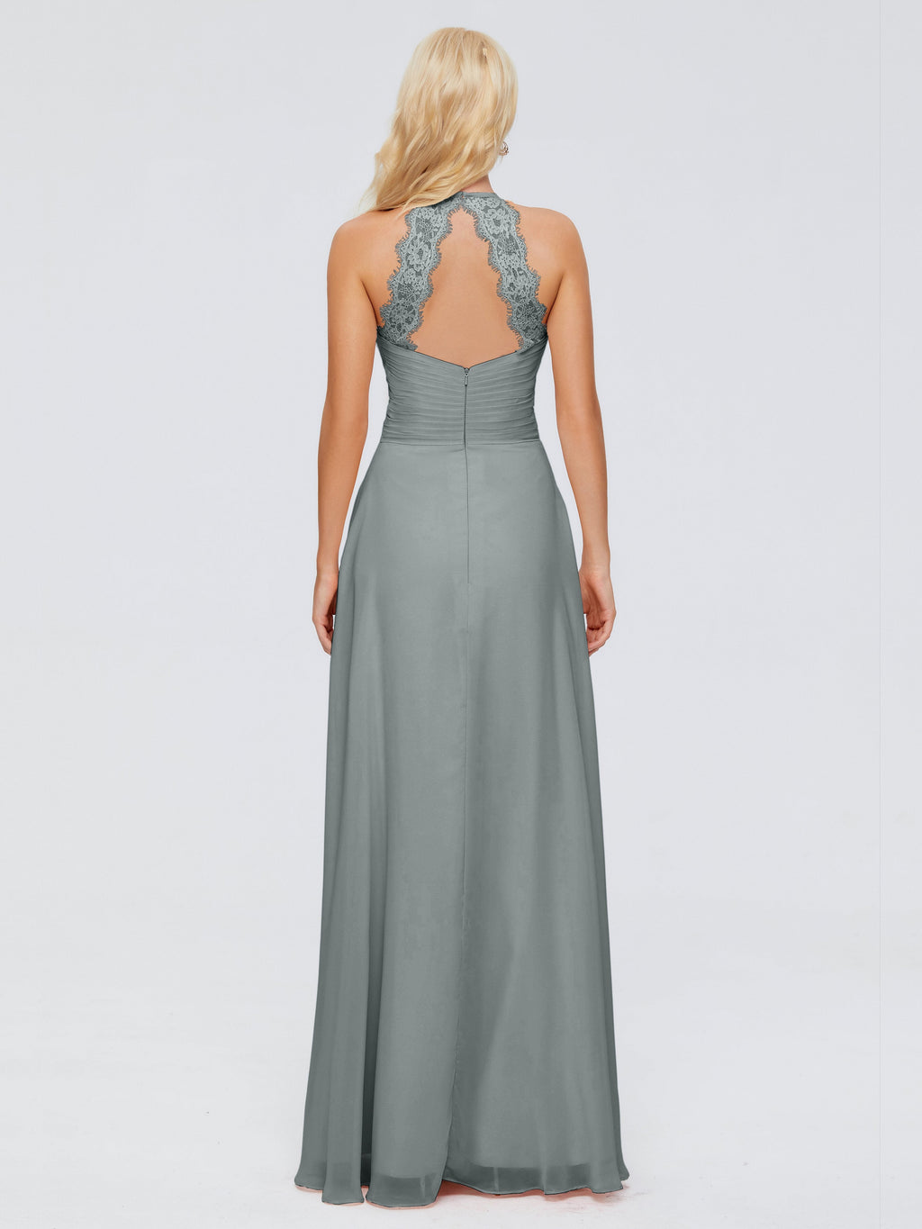 Arya Halter Chiffon Bridesmaid Dresses