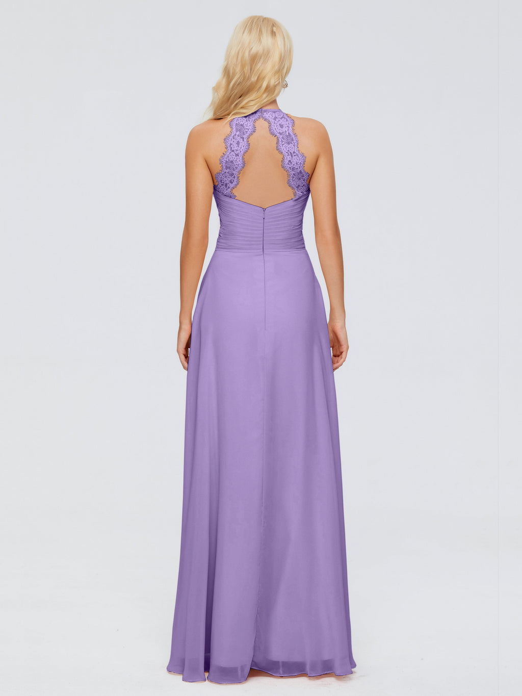 Arya Halter Chiffon Bridesmaid Dresses