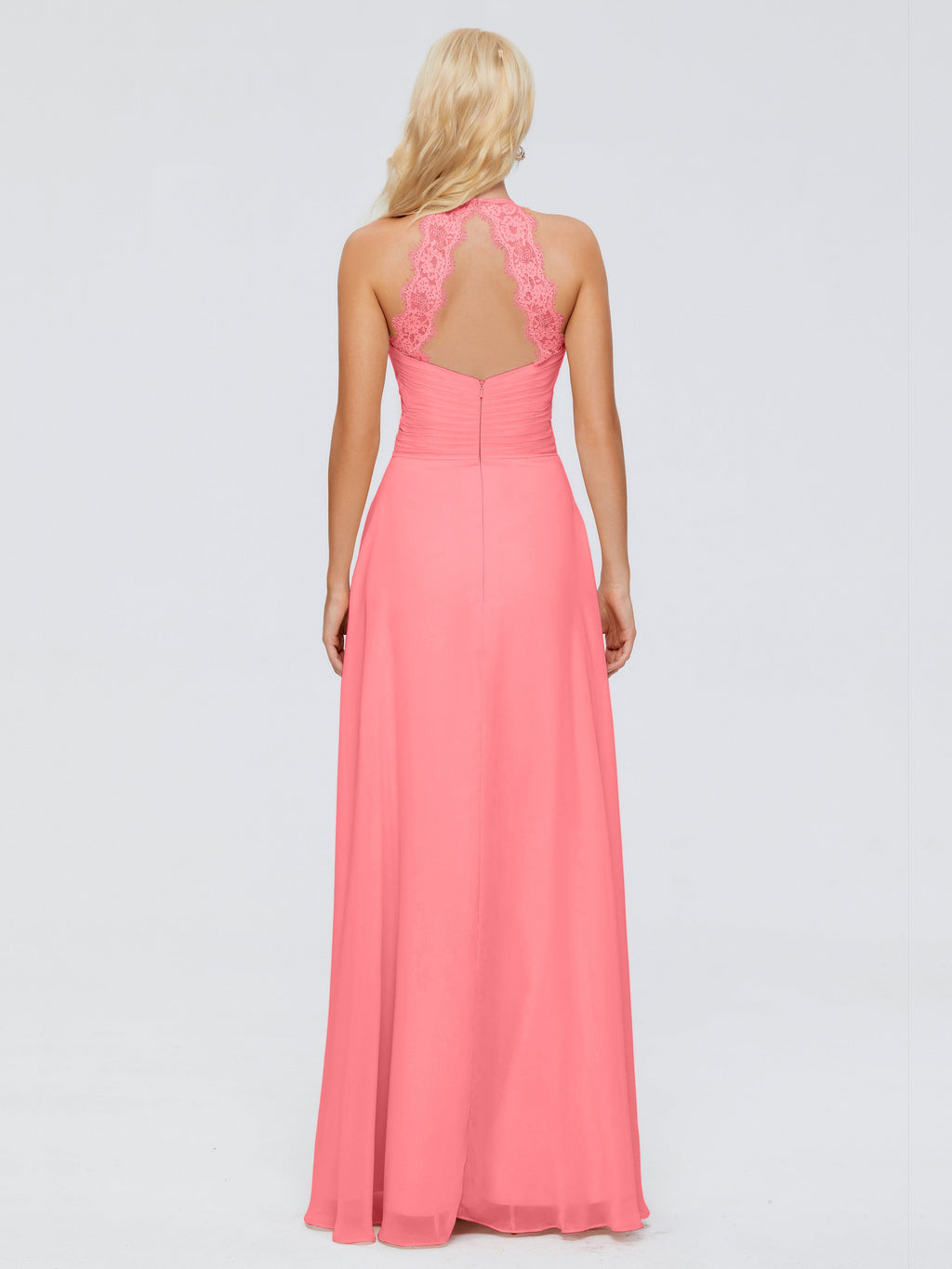 Arya Halter Chiffon Bridesmaid Dresses
