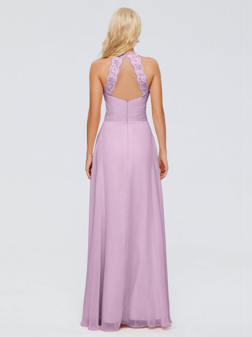 Arya Halter Chiffon Bridesmaid Dresses