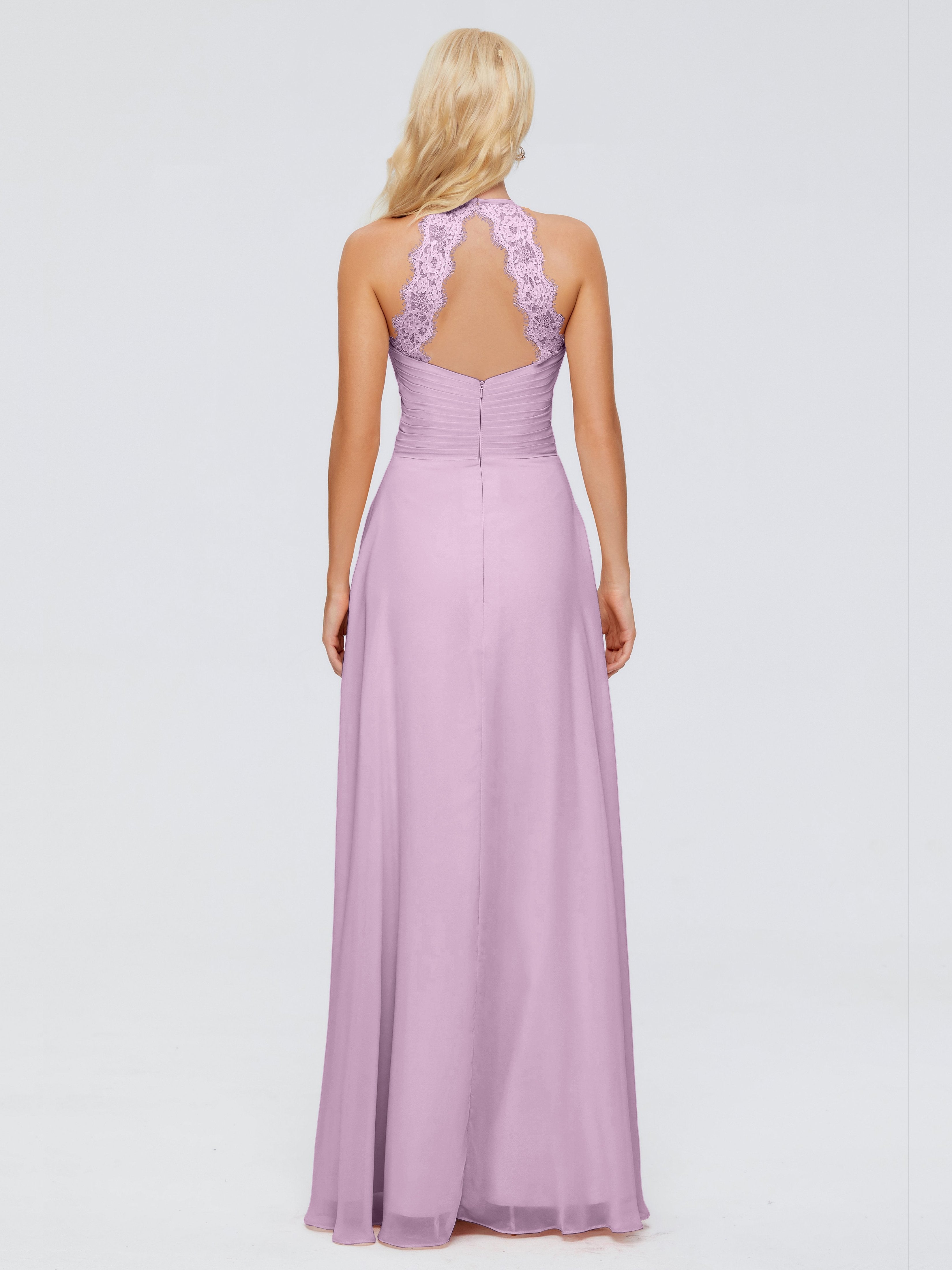 Arya Halter Chiffon Bridesmaid Dresses