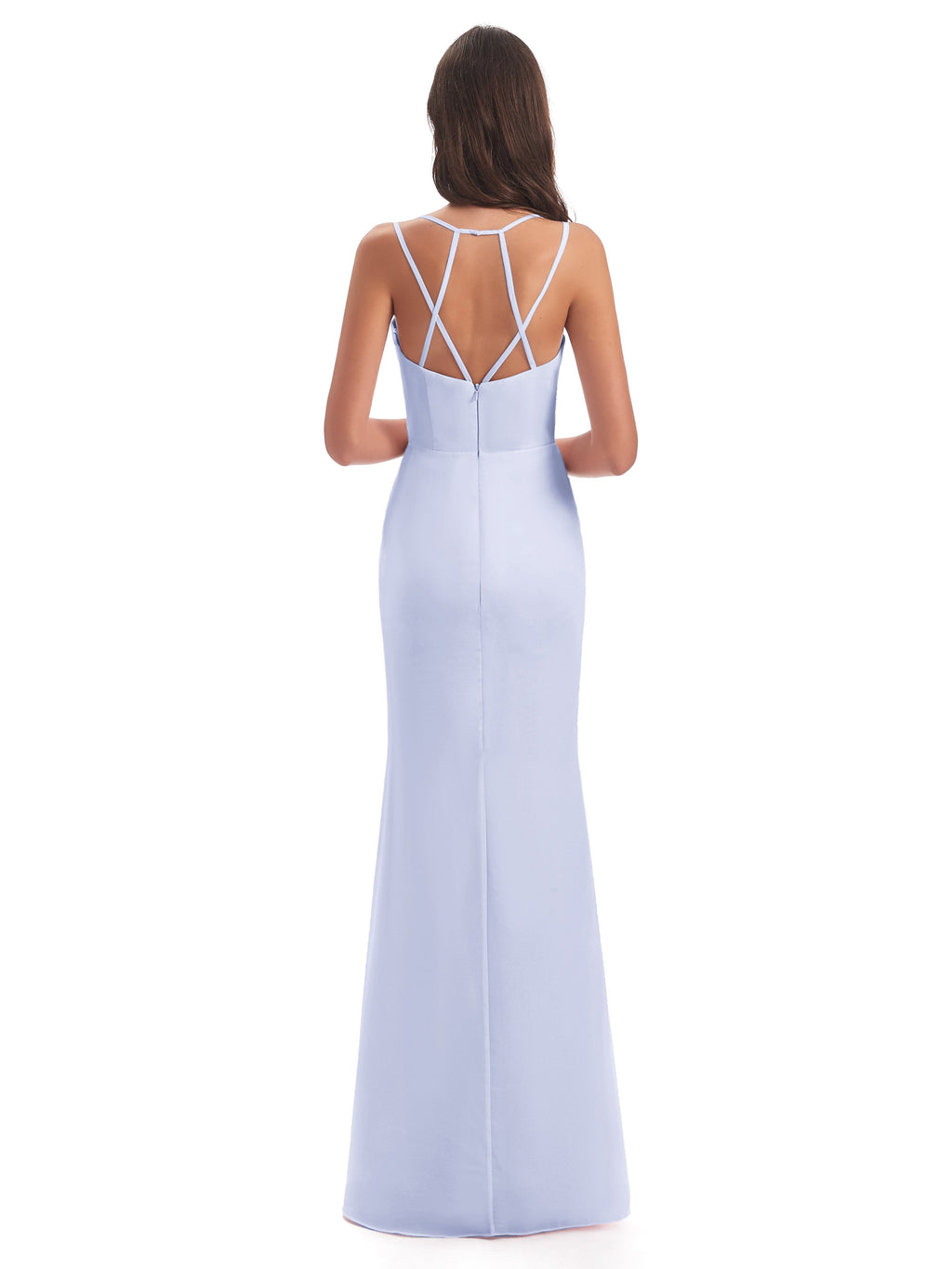 Aryanna Hourglass Spaghetti Straps Chiffon Bridesmaid Dresses