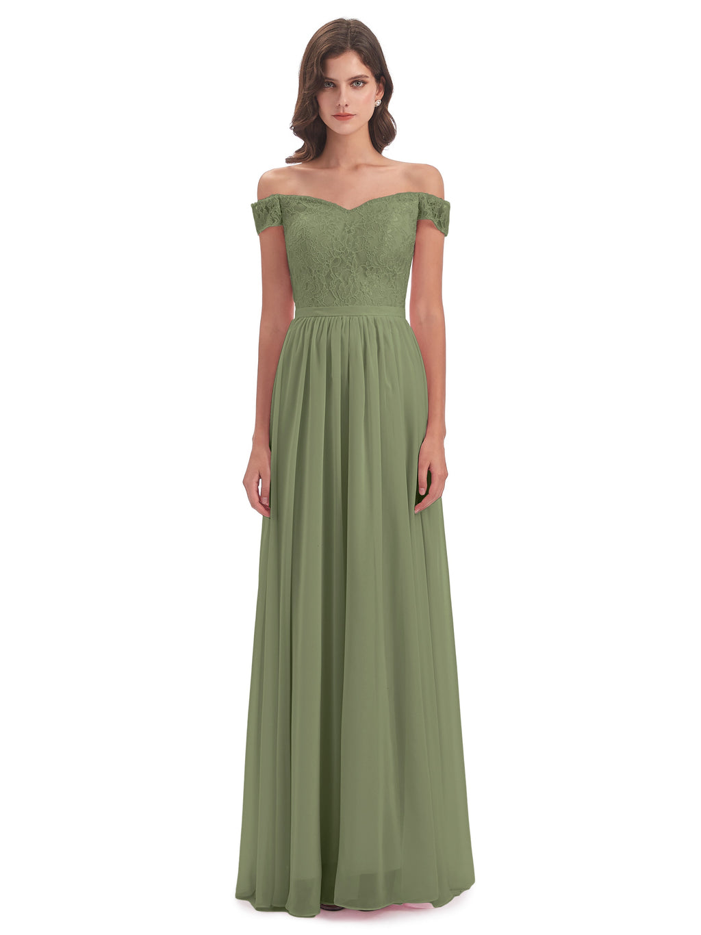 Charlotte Floor Length Off The Shoulder Bridesmaid Dresses