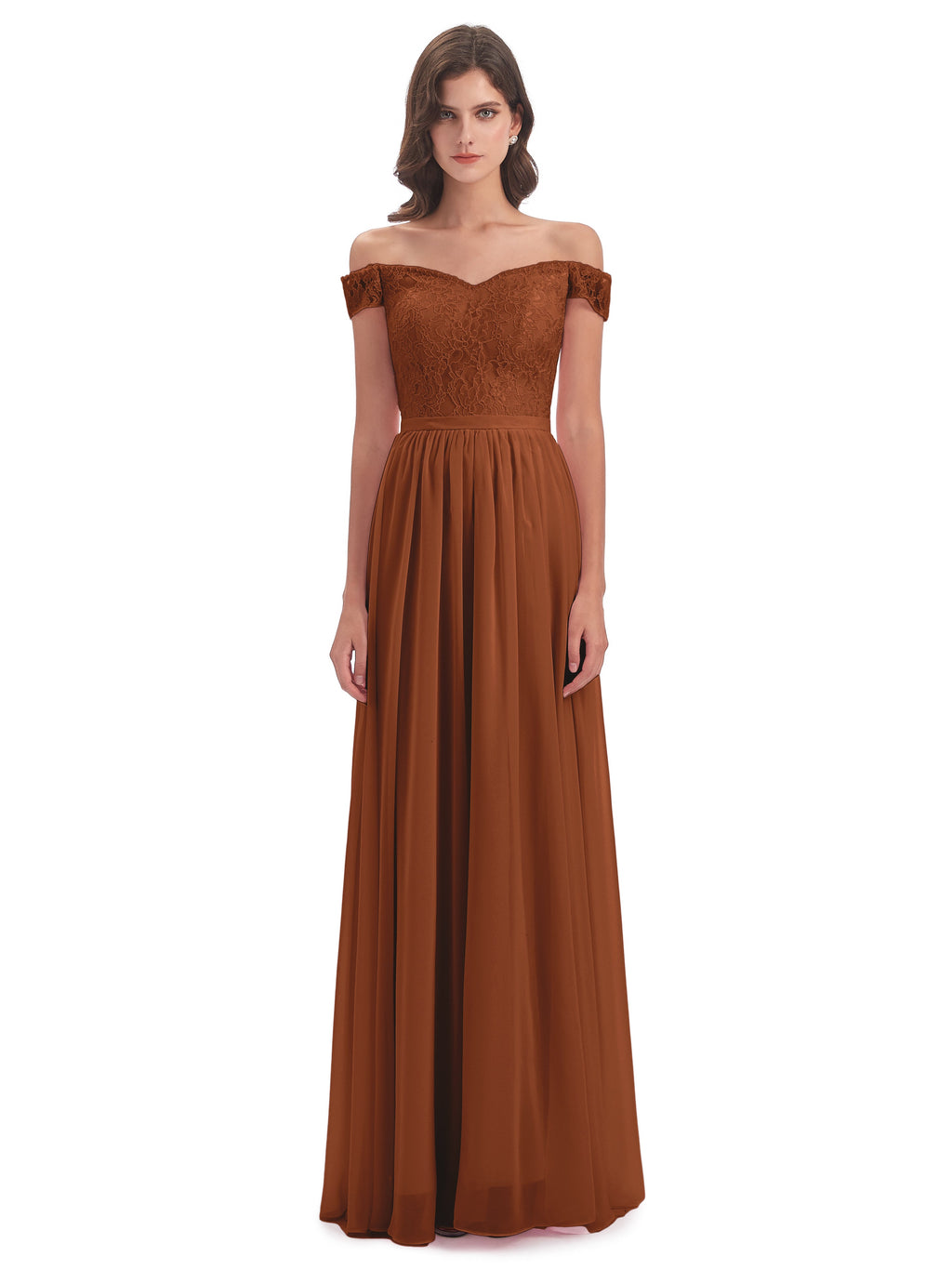 Charlotte Floor Length Off The Shoulder Bridesmaid Dresses