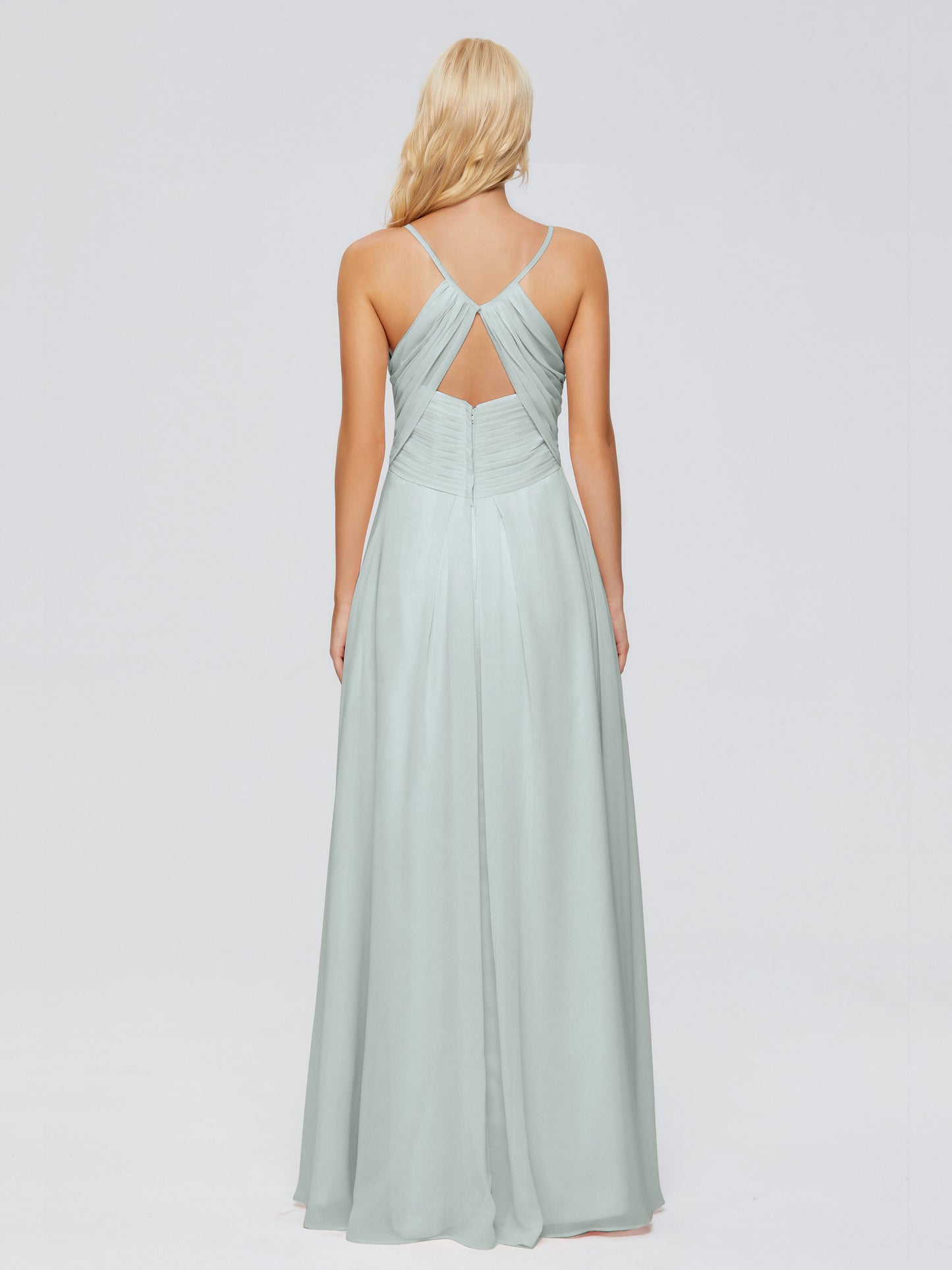 Hadley Spaghetti Straps Chiffon Bridesmaid Dresses