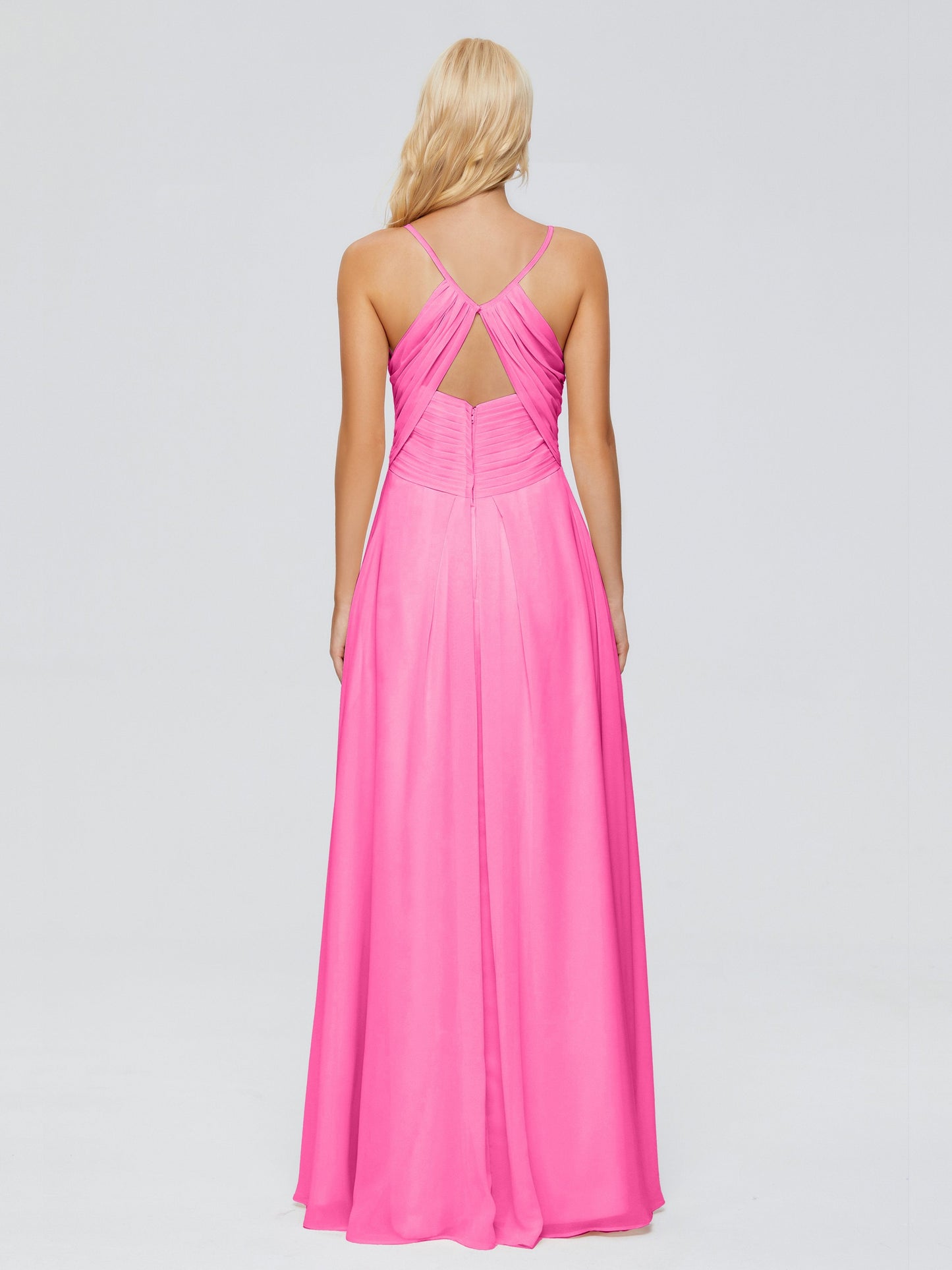 Hadley Spaghetti Straps Chiffon Bridesmaid Dresses