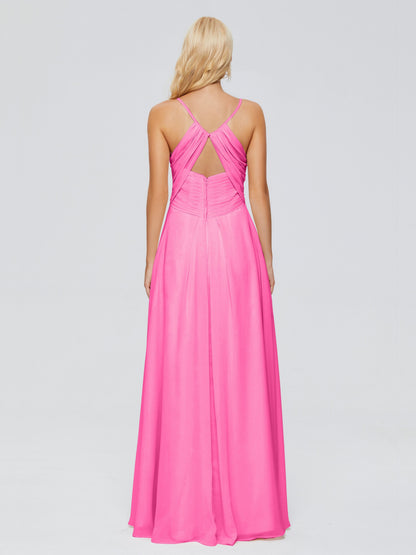 Hadley Spaghetti Straps Chiffon Bridesmaid Dresses