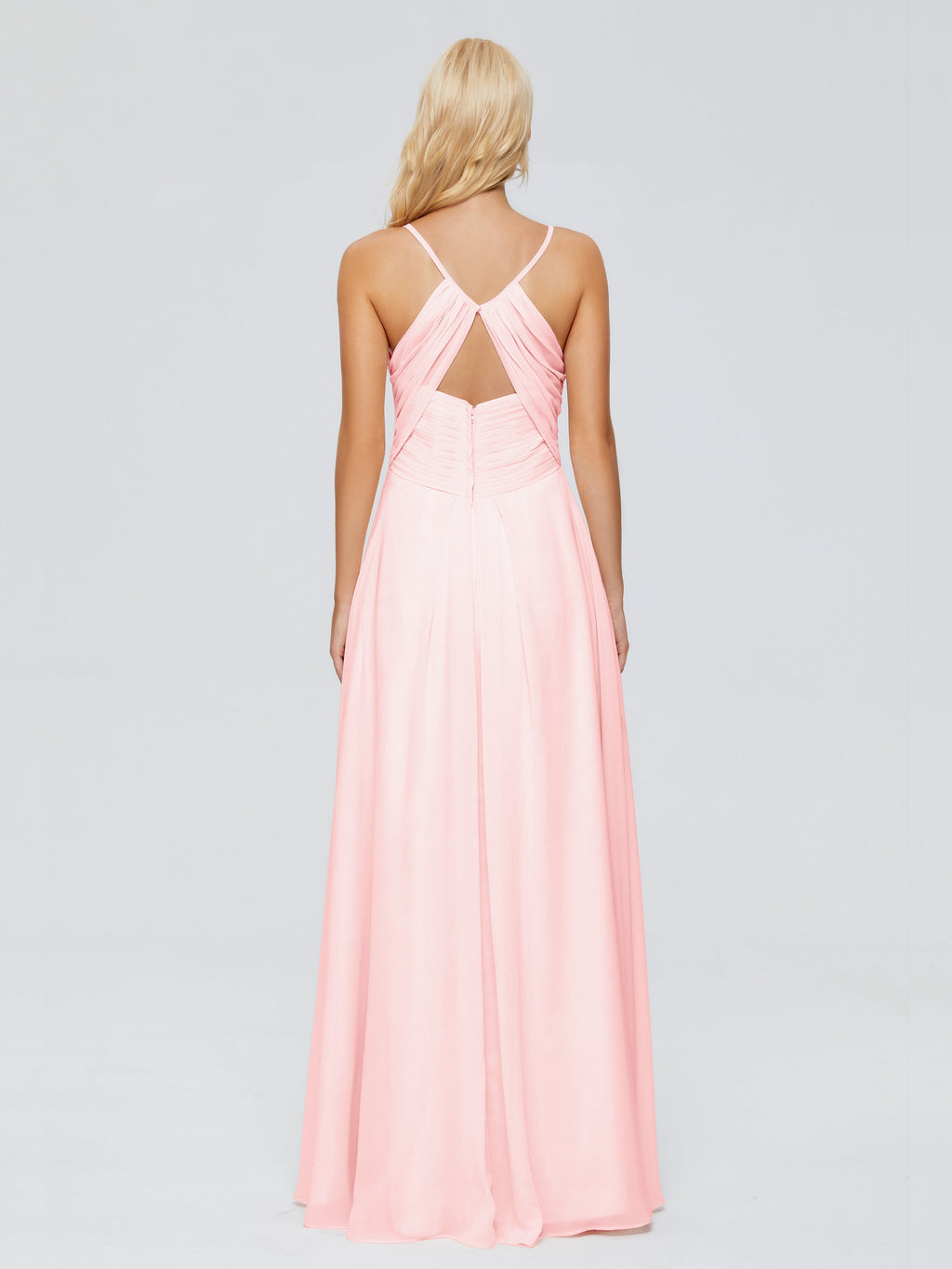 Hadley Spaghetti Straps Chiffon Bridesmaid Dresses