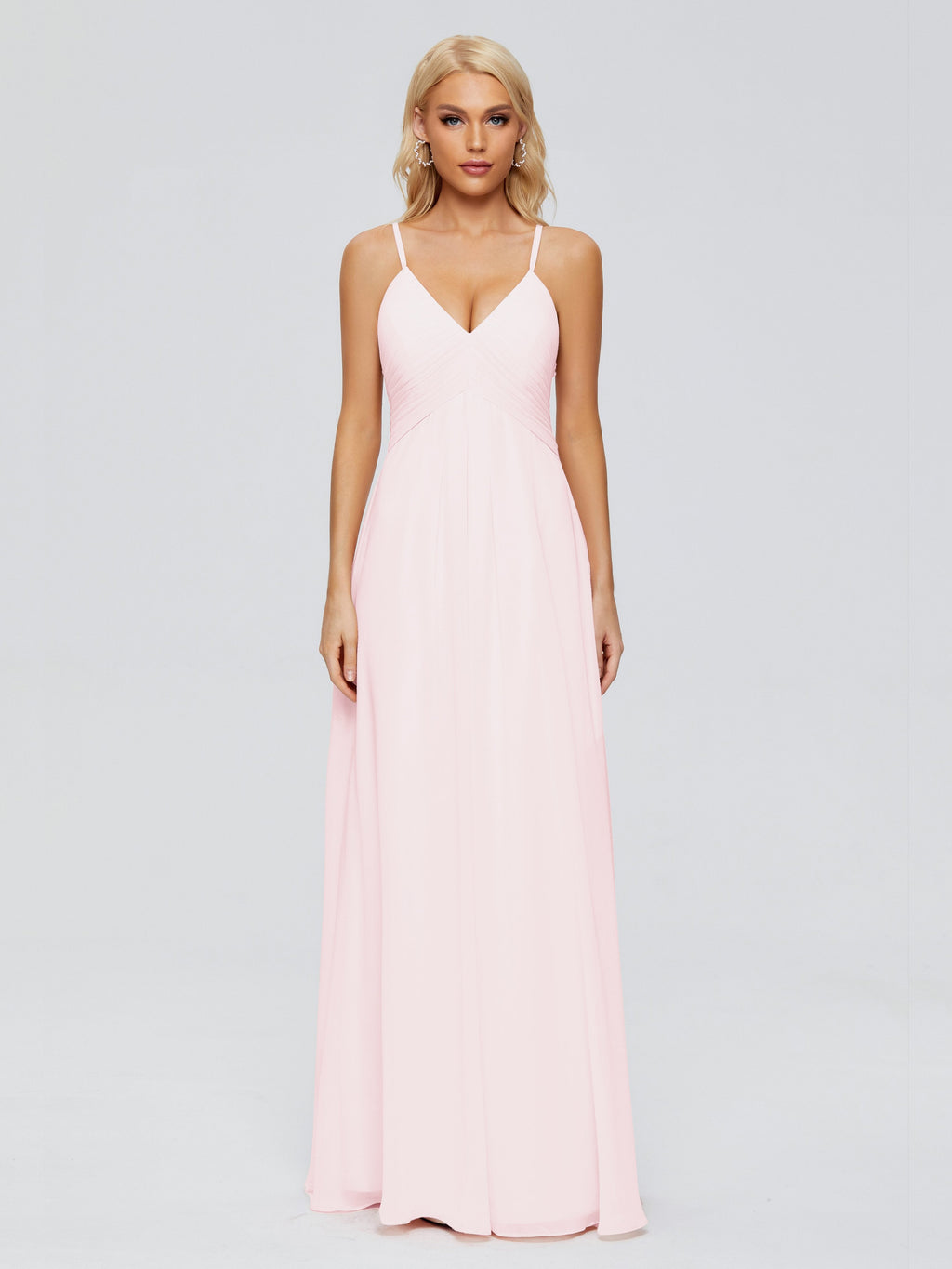 Hadley Spaghetti Straps Chiffon Bridesmaid Dresses