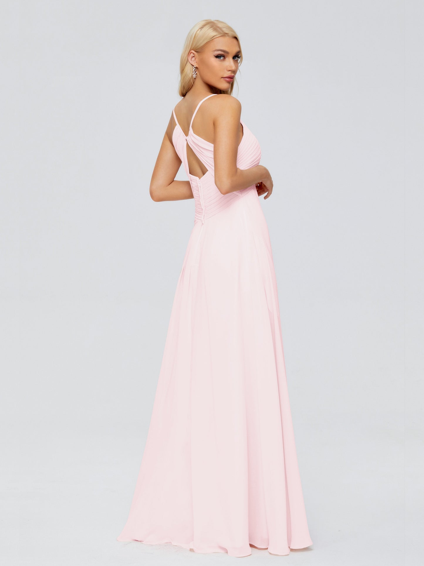 Hadley Spaghetti Straps Chiffon Bridesmaid Dresses