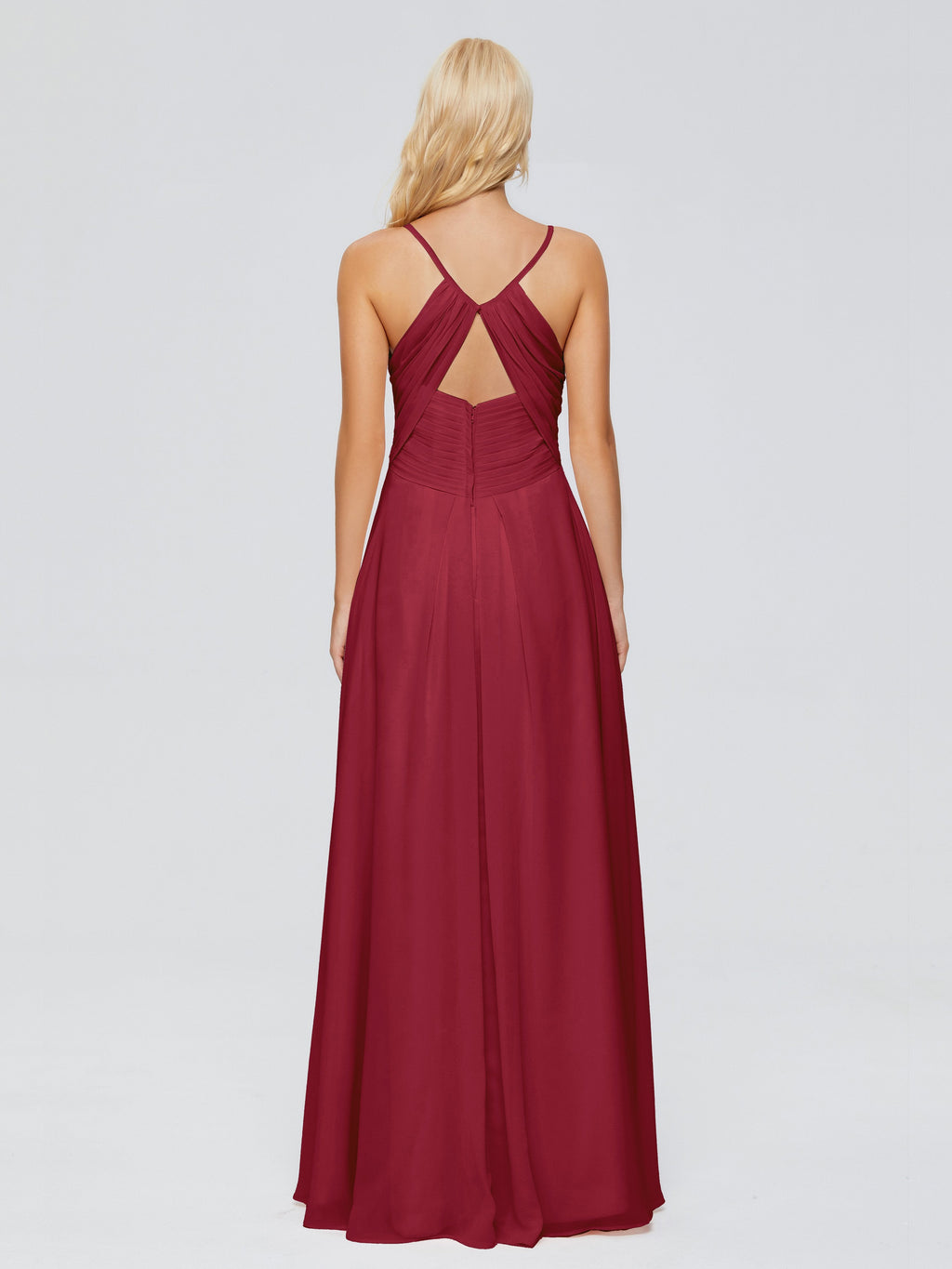 Hadley Spaghetti Straps Chiffon Bridesmaid Dresses