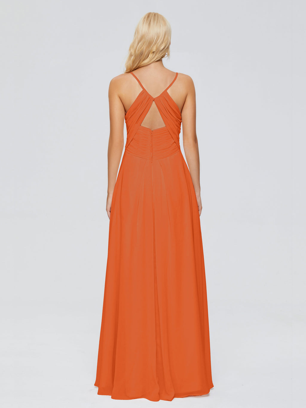 Hadley Spaghetti Straps Chiffon Bridesmaid Dresses