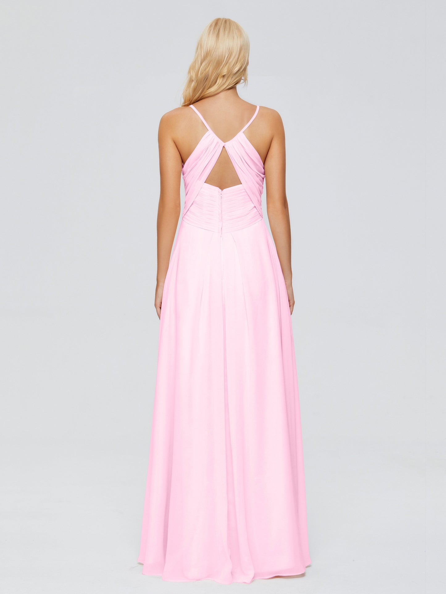 Hadley Spaghetti Straps Chiffon Bridesmaid Dresses