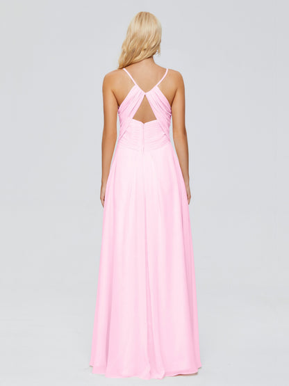 Hadley Spaghetti Straps Chiffon Bridesmaid Dresses