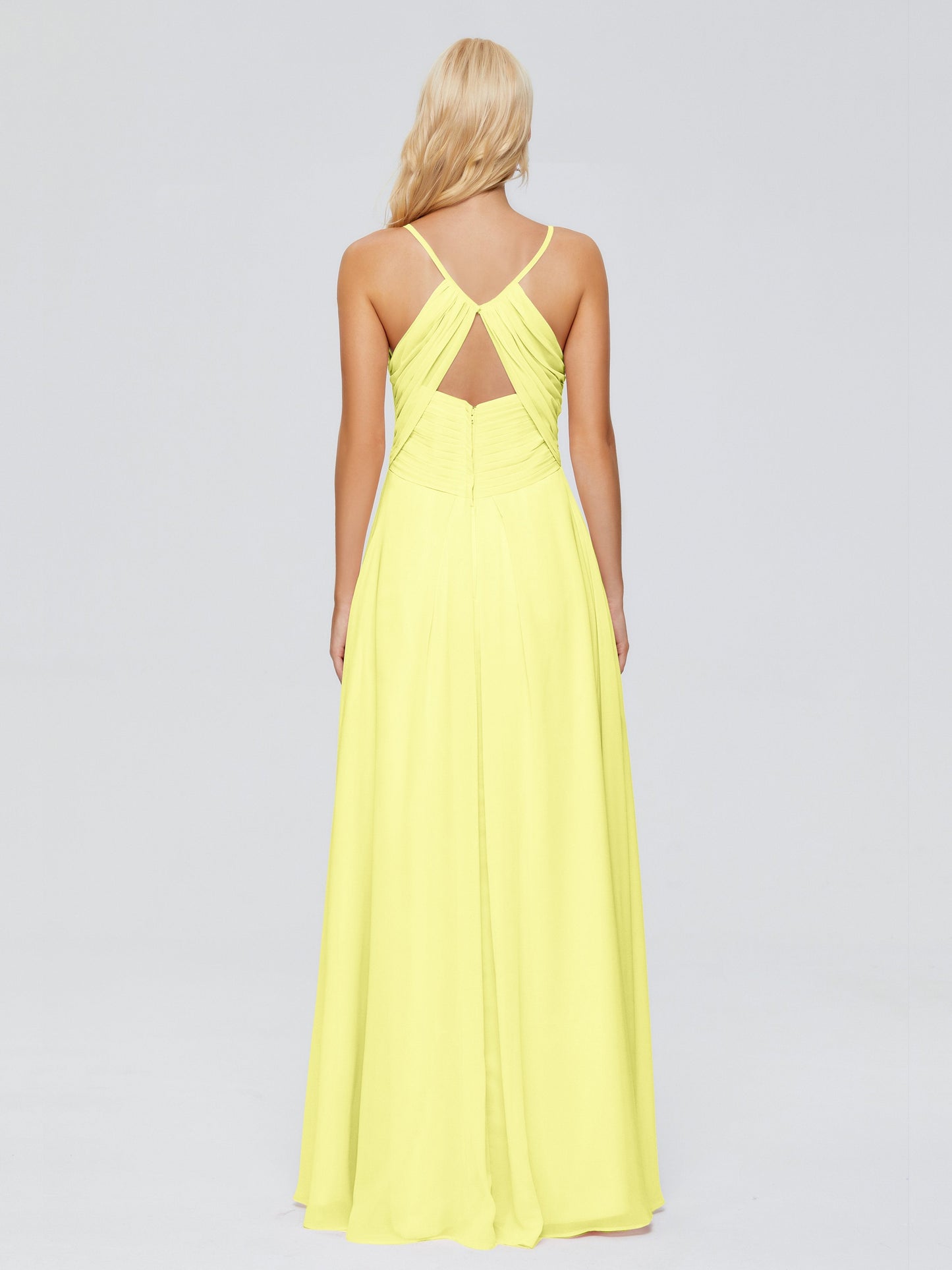 Hadley Spaghetti Straps Chiffon Bridesmaid Dresses