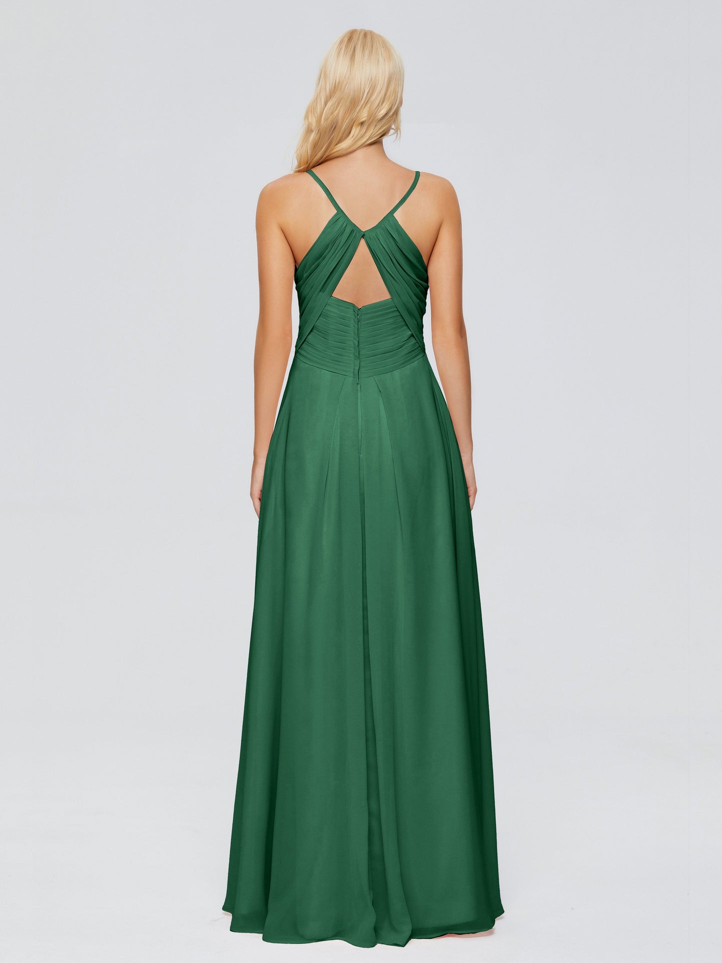 Hadley Spaghetti Straps Chiffon Bridesmaid Dresses