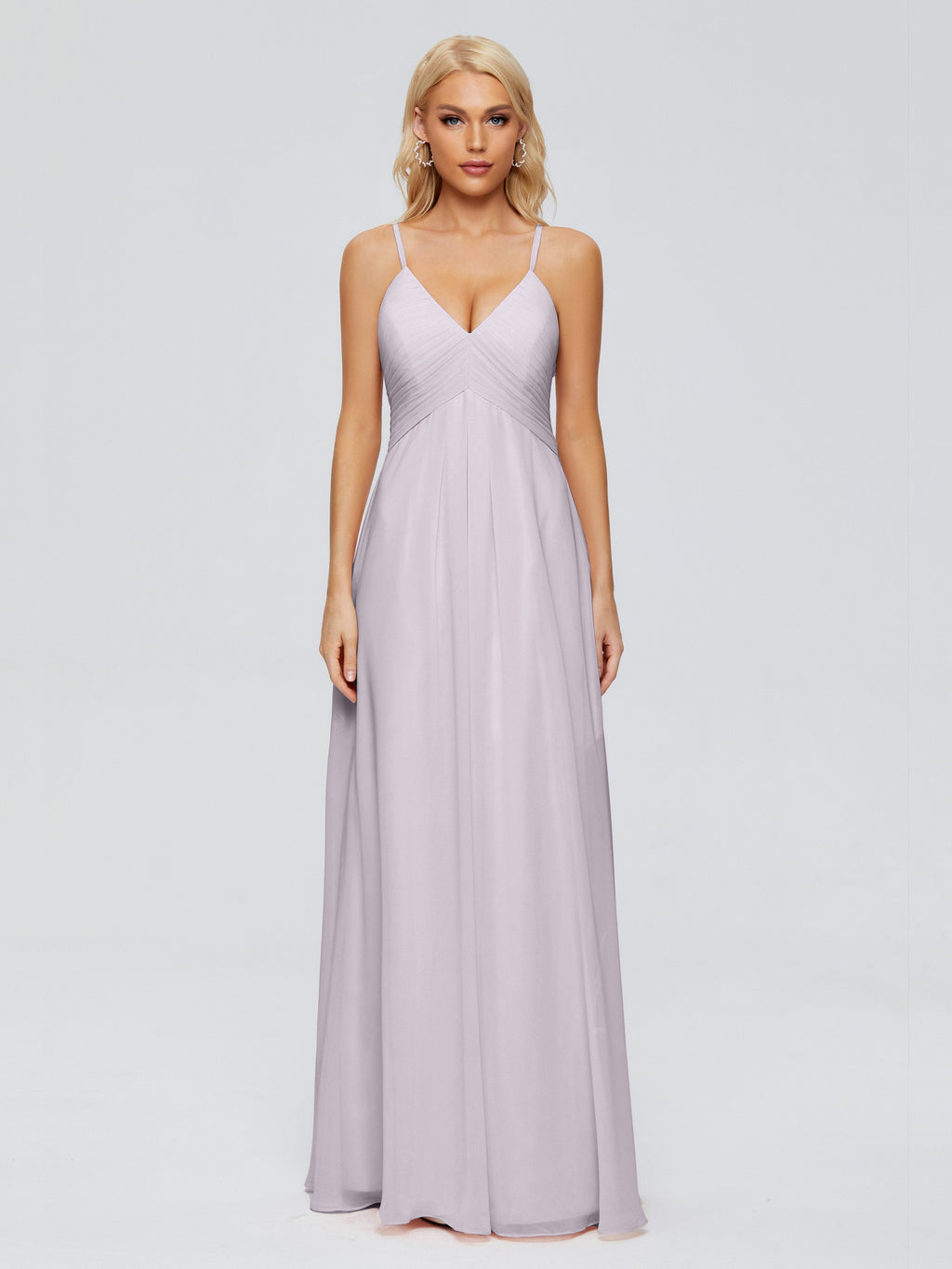 Hadley Spaghetti Straps Chiffon Bridesmaid Dresses