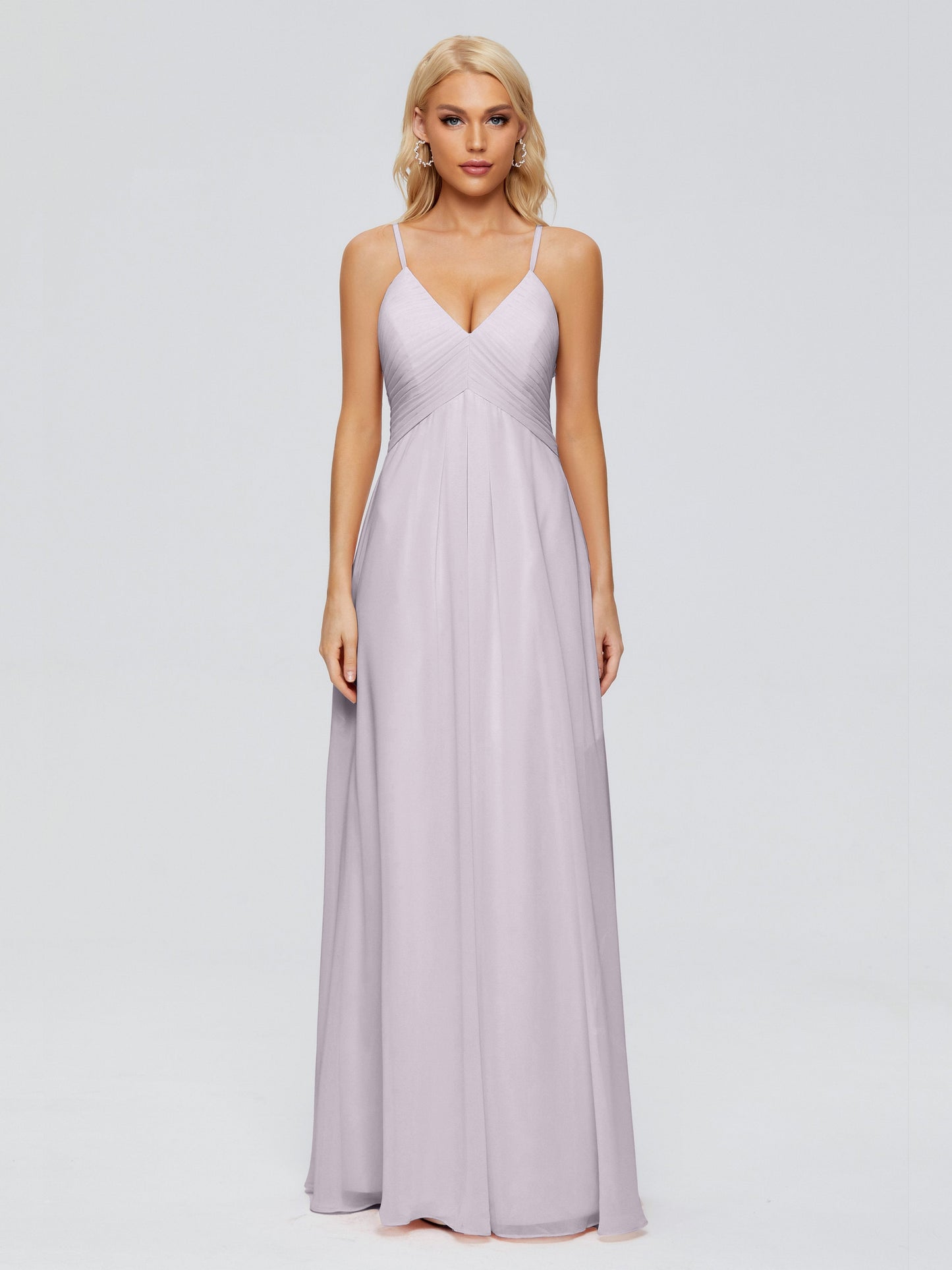 Hadley Spaghetti Straps Chiffon Bridesmaid Dresses