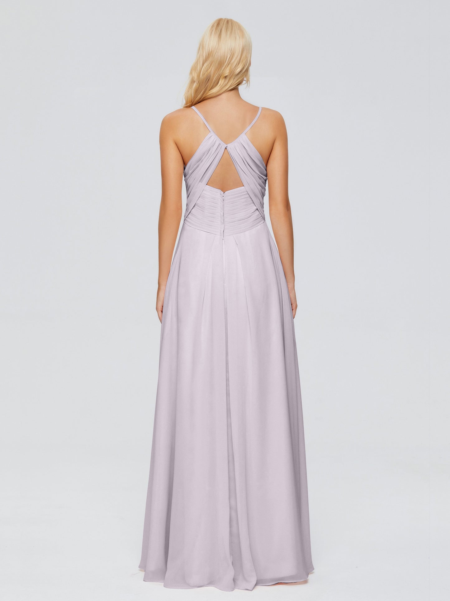 Hadley Spaghetti Straps Chiffon Bridesmaid Dresses