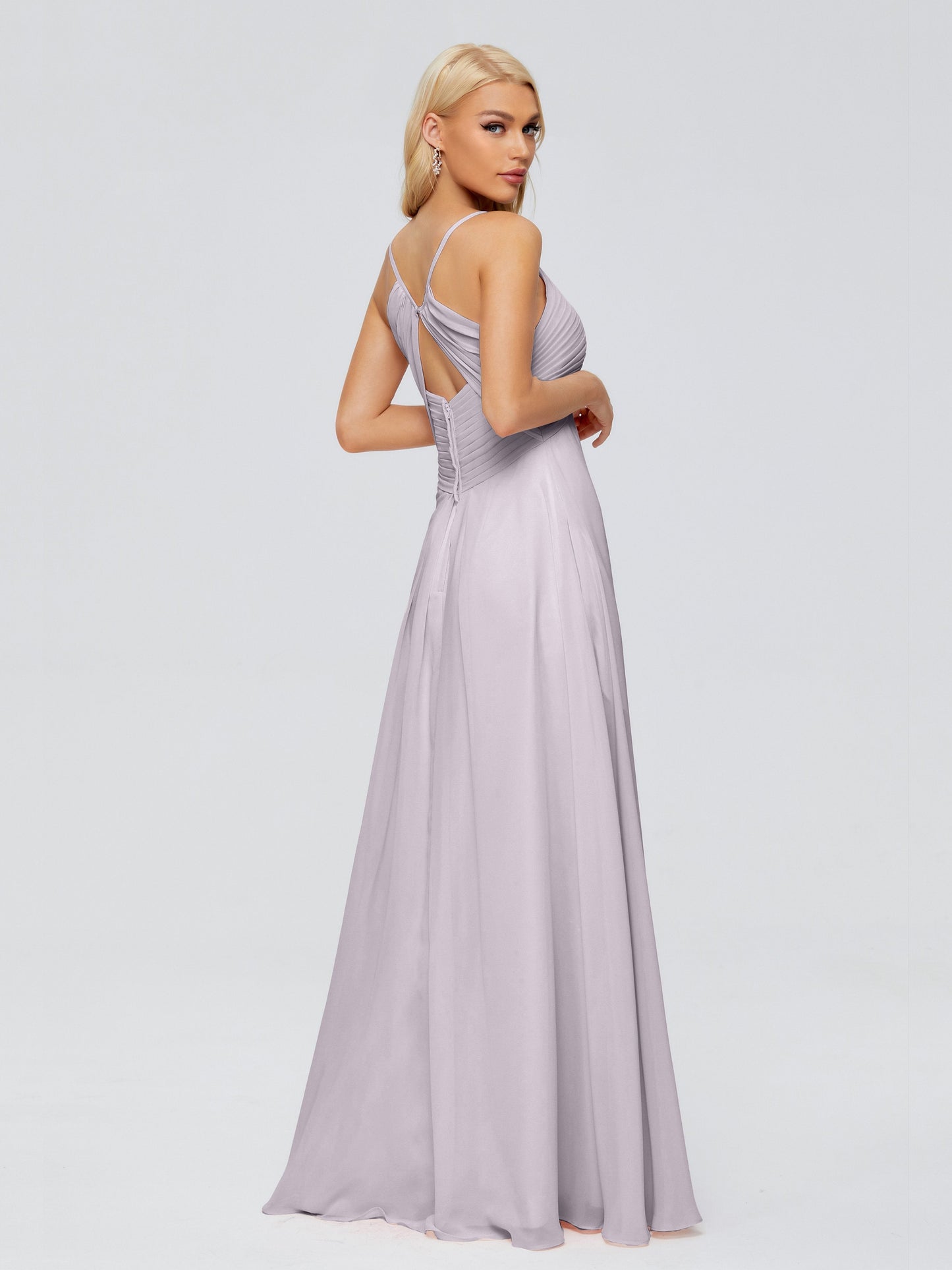 Hadley Spaghetti Straps Chiffon Bridesmaid Dresses