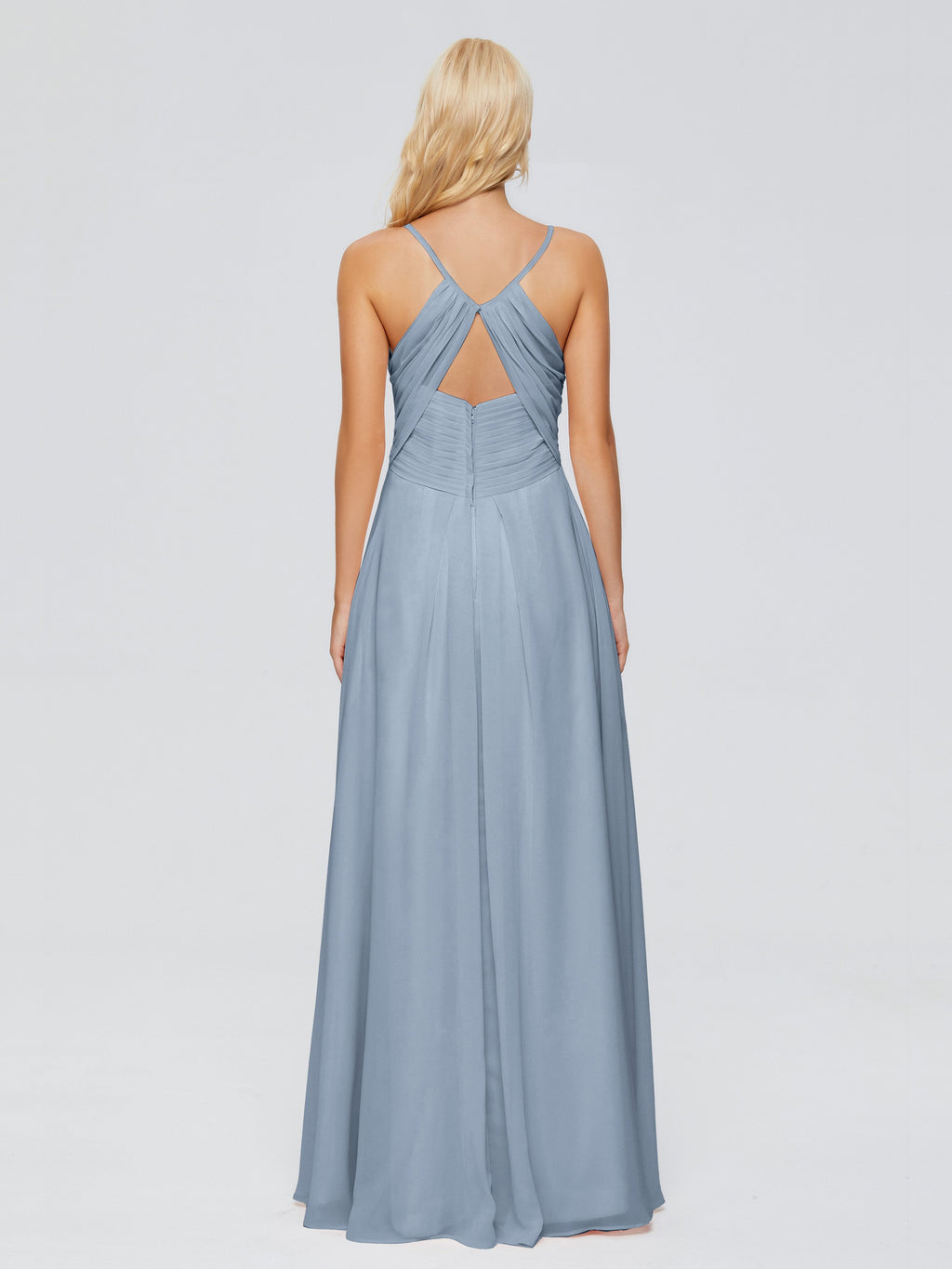 Hadley Spaghetti Straps Chiffon Bridesmaid Dresses