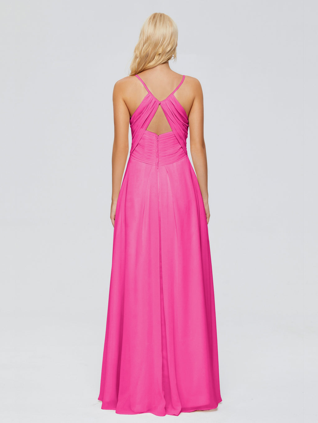 Hadley Spaghetti Straps Chiffon Bridesmaid Dresses