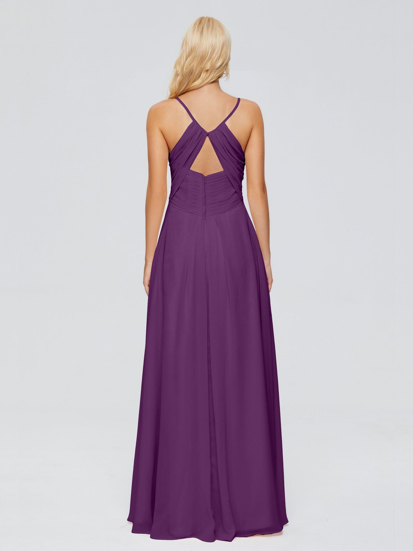 Hadley Spaghetti Straps Chiffon Bridesmaid Dresses
