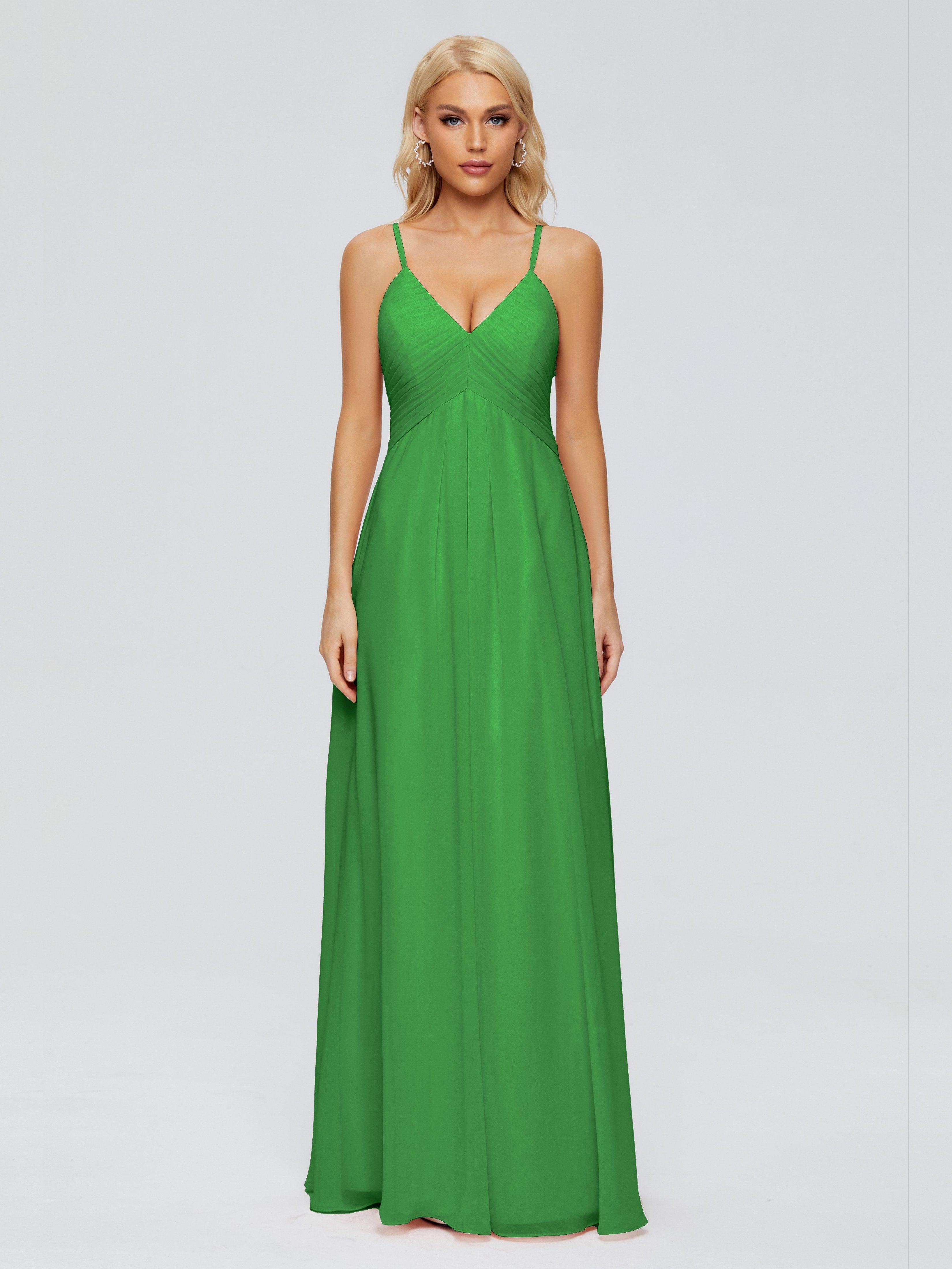 Hadley Spaghetti Straps Chiffon Bridesmaid Dresses