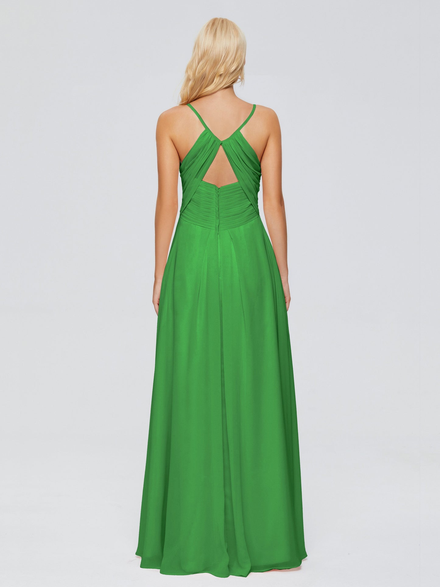 Hadley Spaghetti Straps Chiffon Bridesmaid Dresses