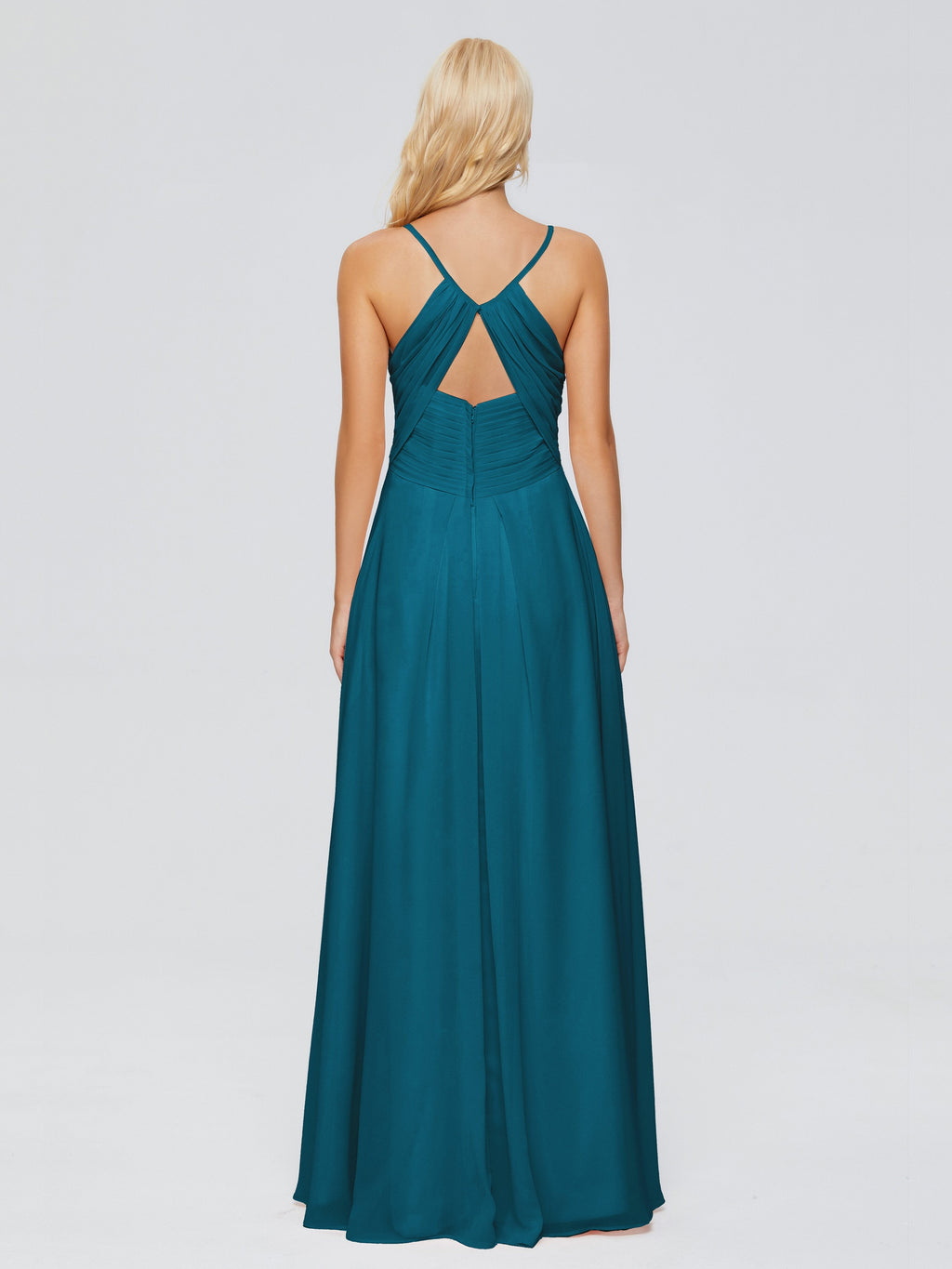 Hadley Spaghetti Straps Chiffon Bridesmaid Dresses