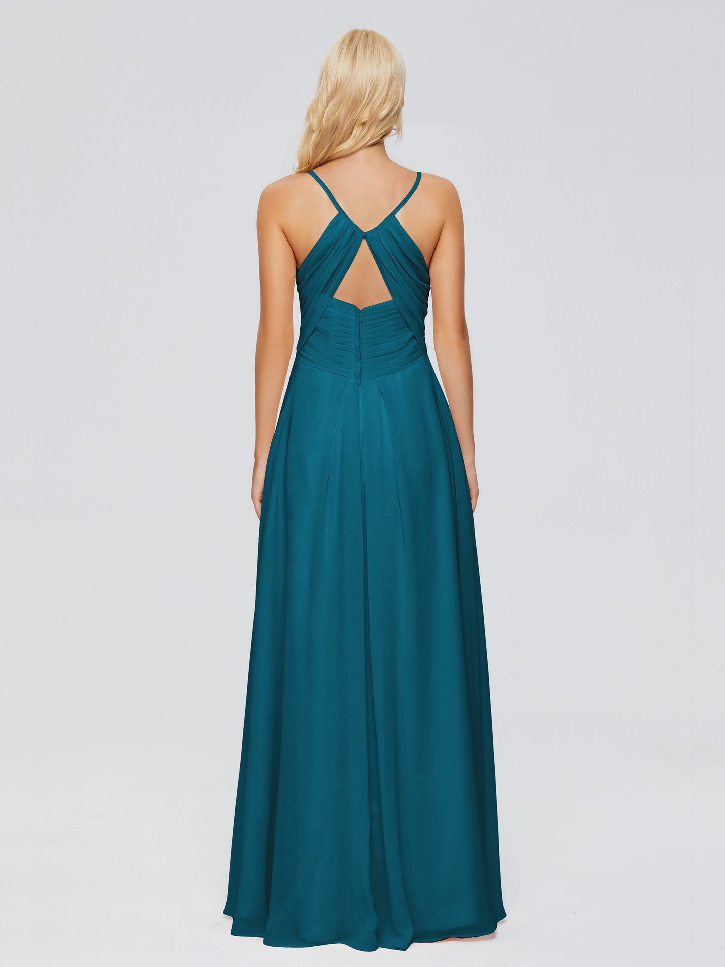 Hadley Spaghetti Straps Chiffon Bridesmaid Dresses