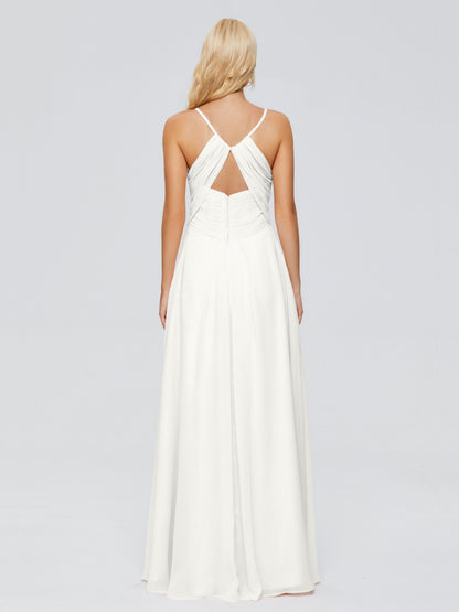 Hadley Spaghetti Straps Chiffon Bridesmaid Dresses