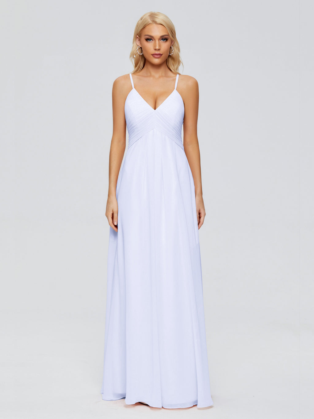 Hadley Spaghetti Straps Chiffon Bridesmaid Dresses