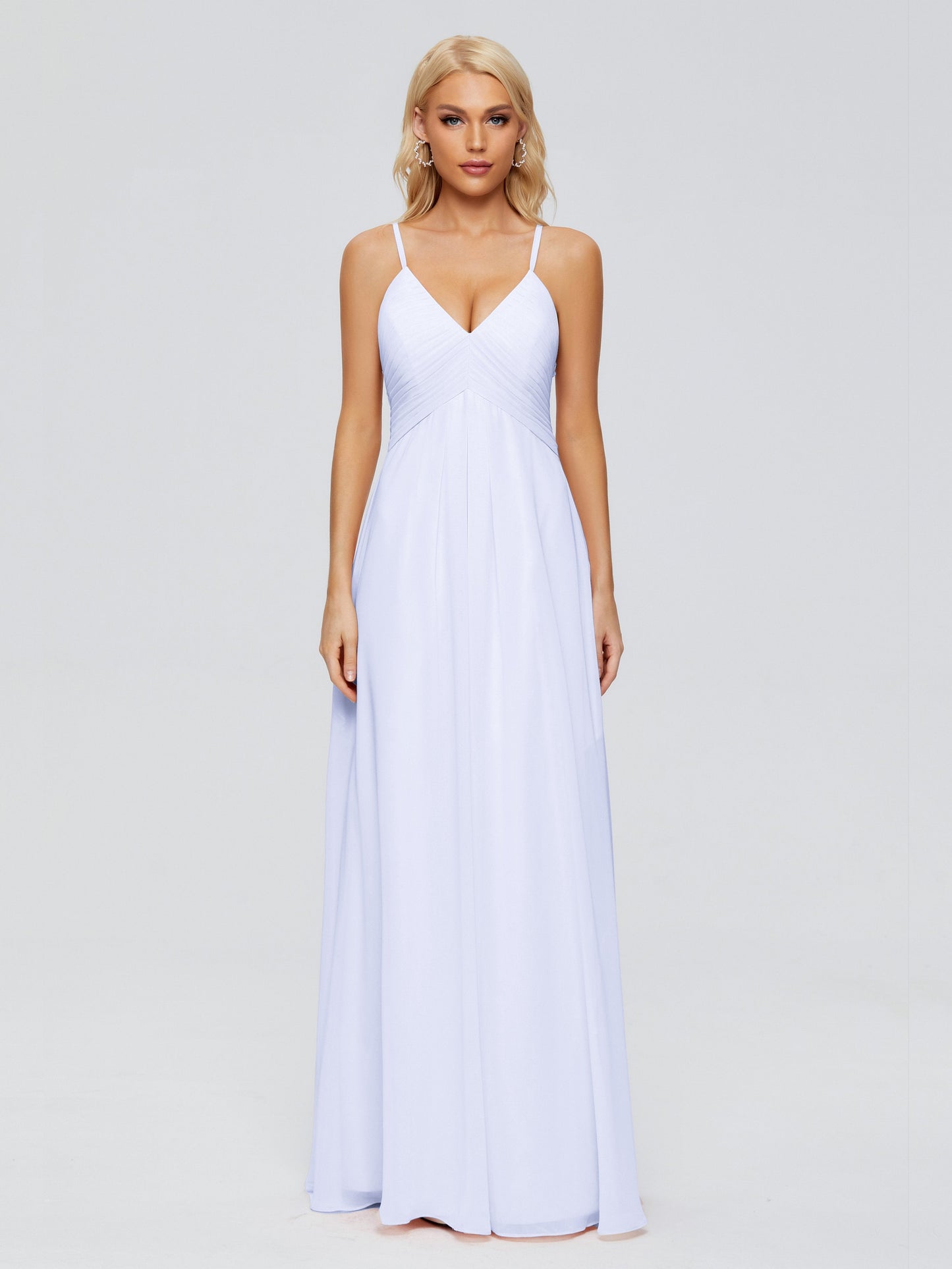 Hadley Spaghetti Straps Chiffon Bridesmaid Dresses