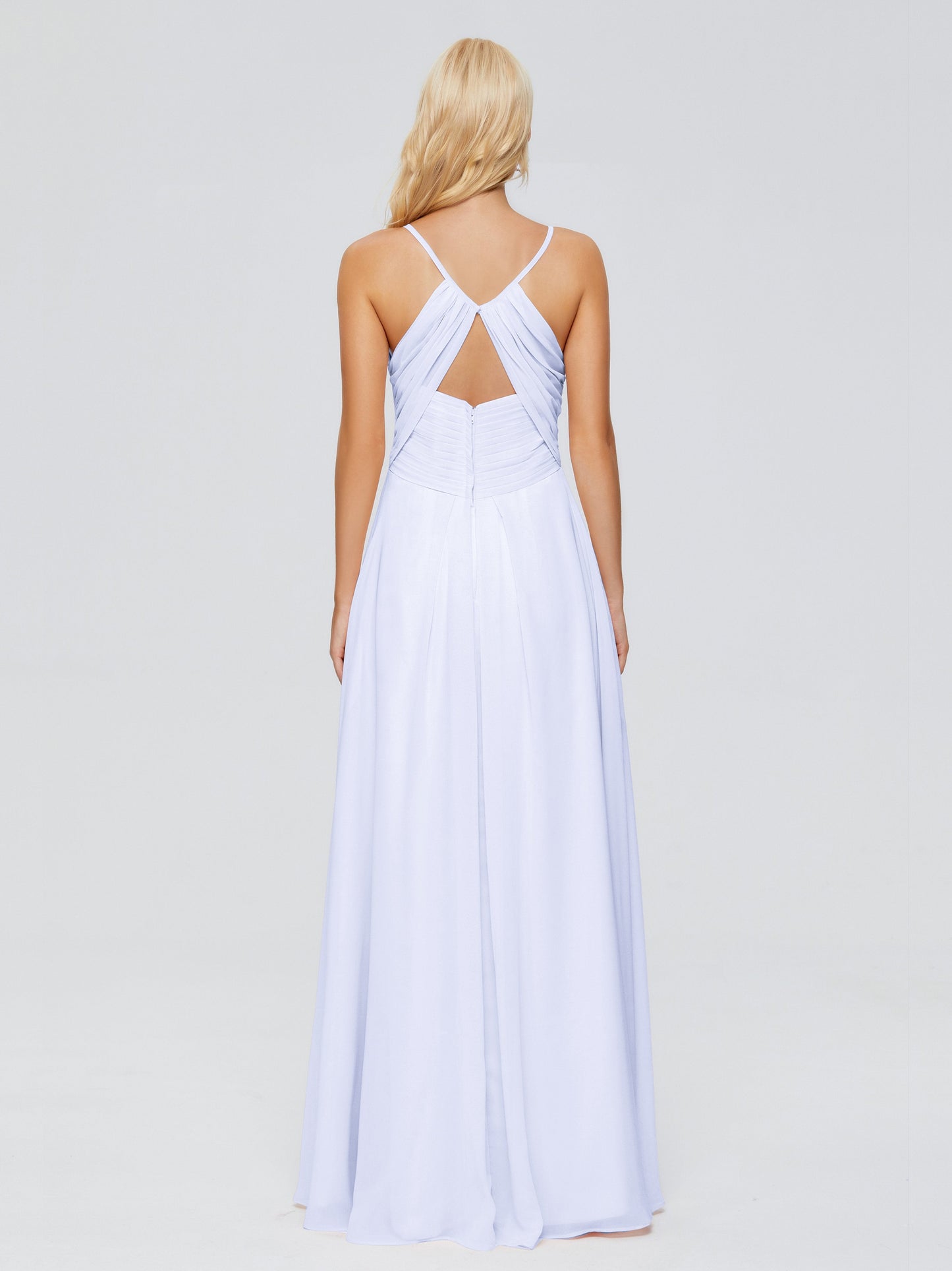 Hadley Spaghetti Straps Chiffon Bridesmaid Dresses