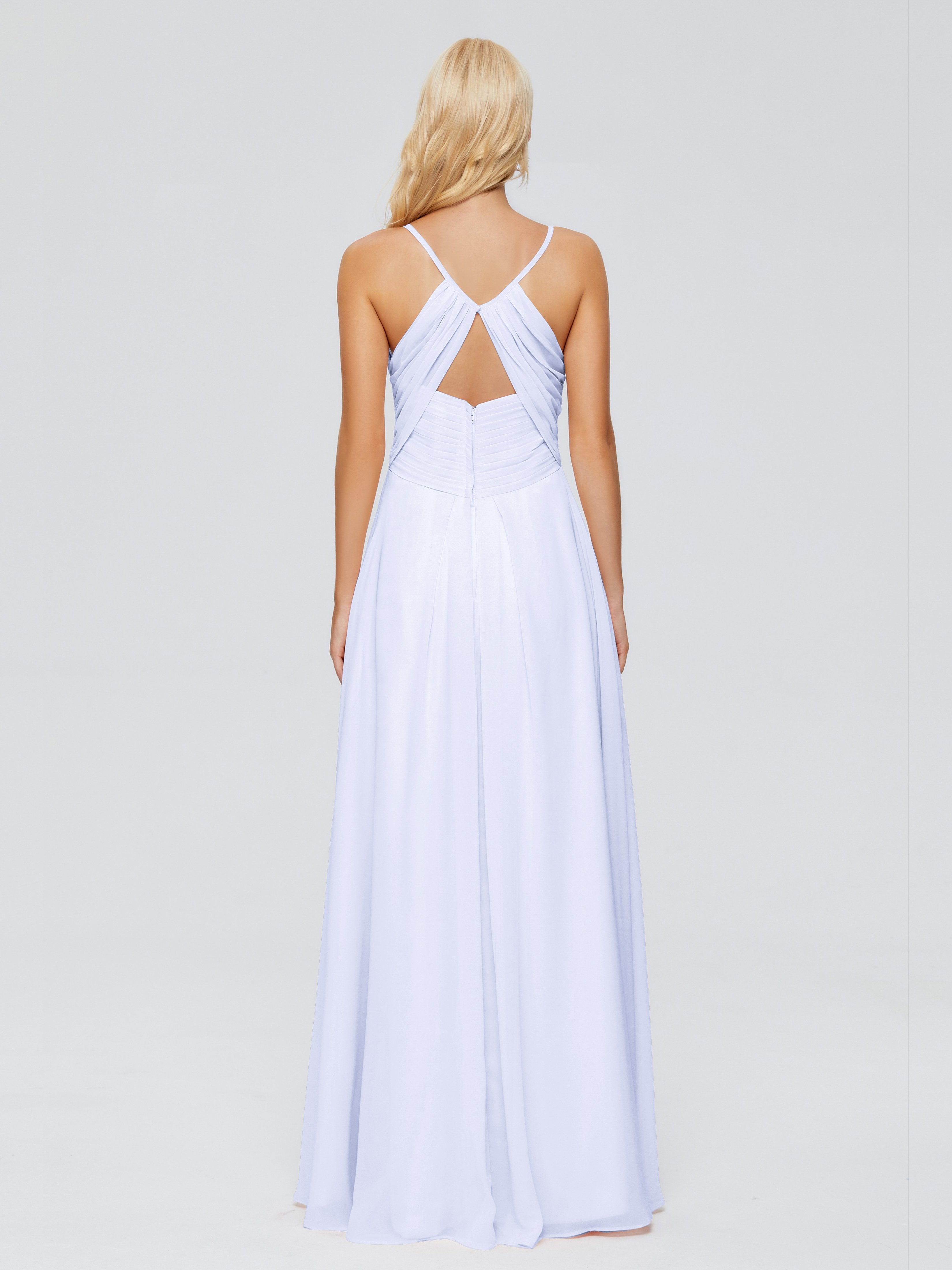 Hadley Spaghetti Straps Chiffon Bridesmaid Dresses
