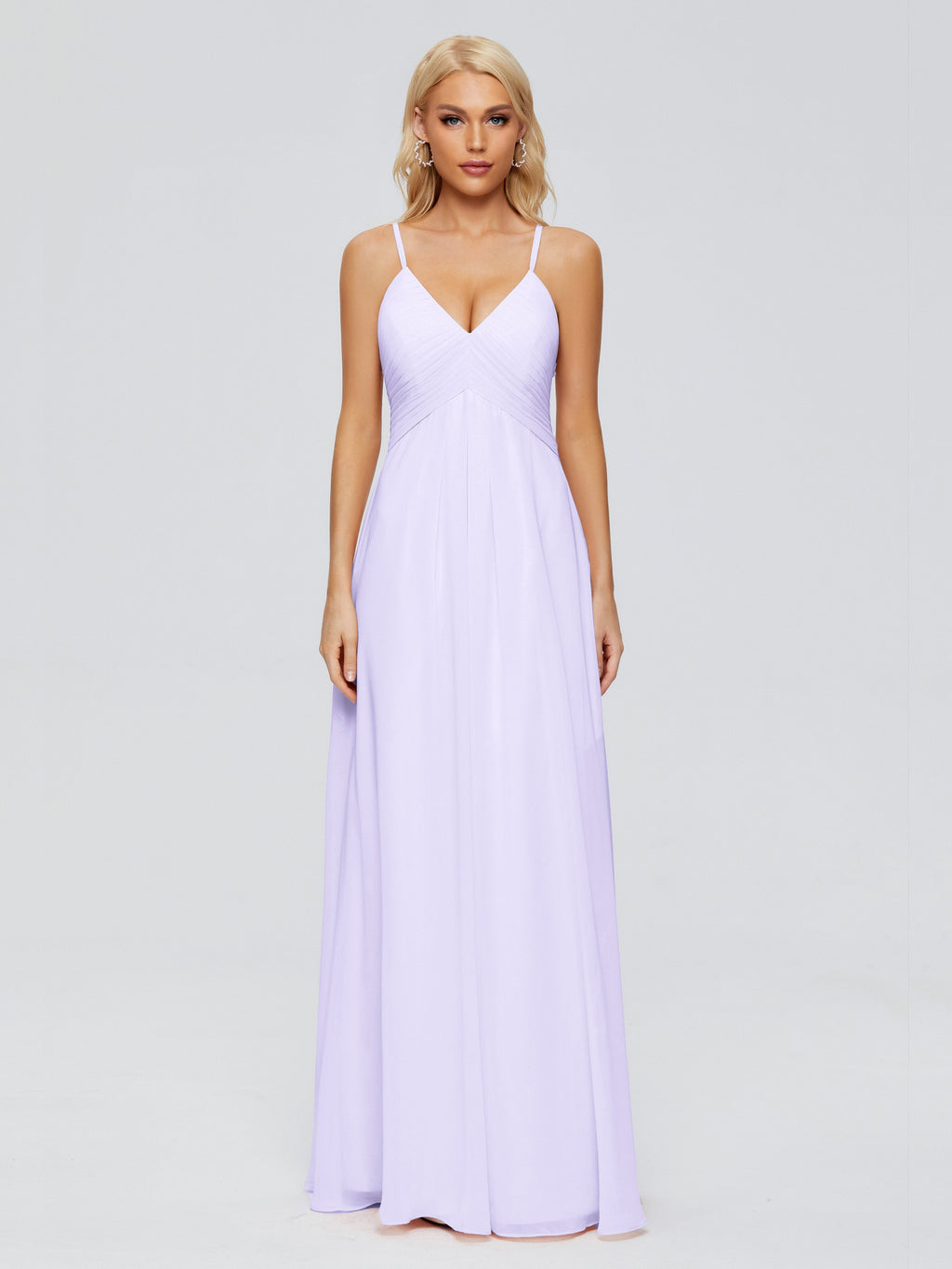 Hadley Spaghetti Straps Chiffon Bridesmaid Dresses