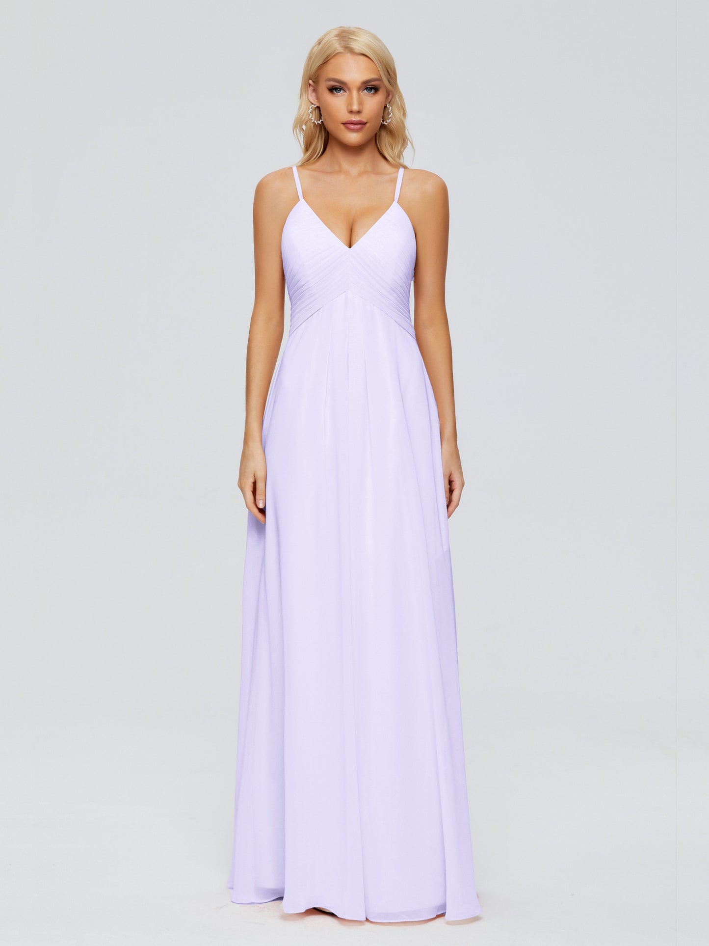 Hadley Spaghetti Straps Chiffon Bridesmaid Dresses