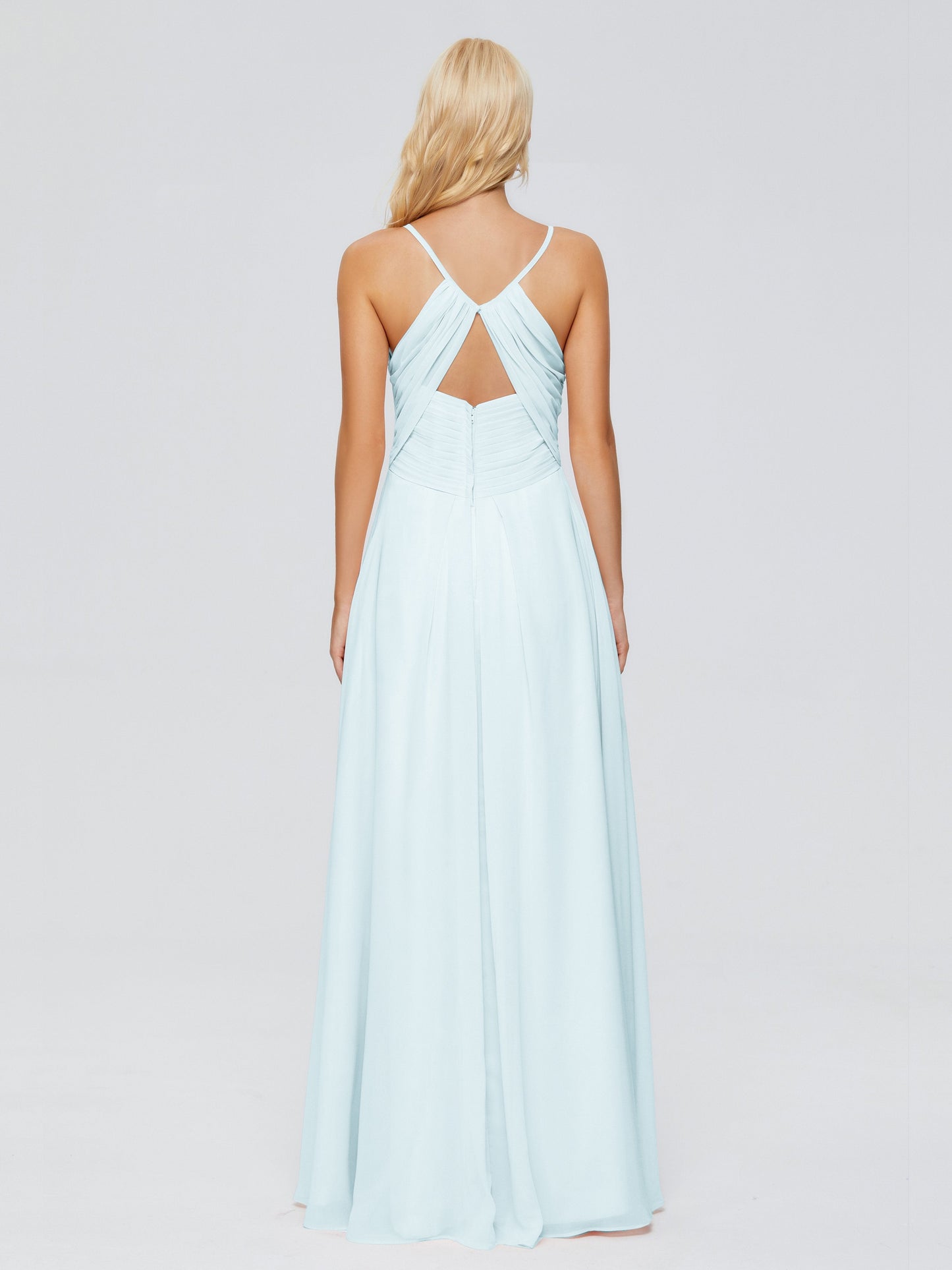 Hadley Spaghetti Straps Chiffon Bridesmaid Dresses