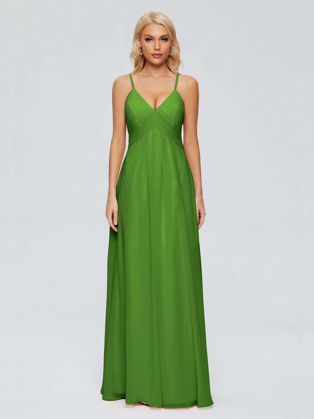 Hadley Spaghetti Straps Chiffon Bridesmaid Dresses