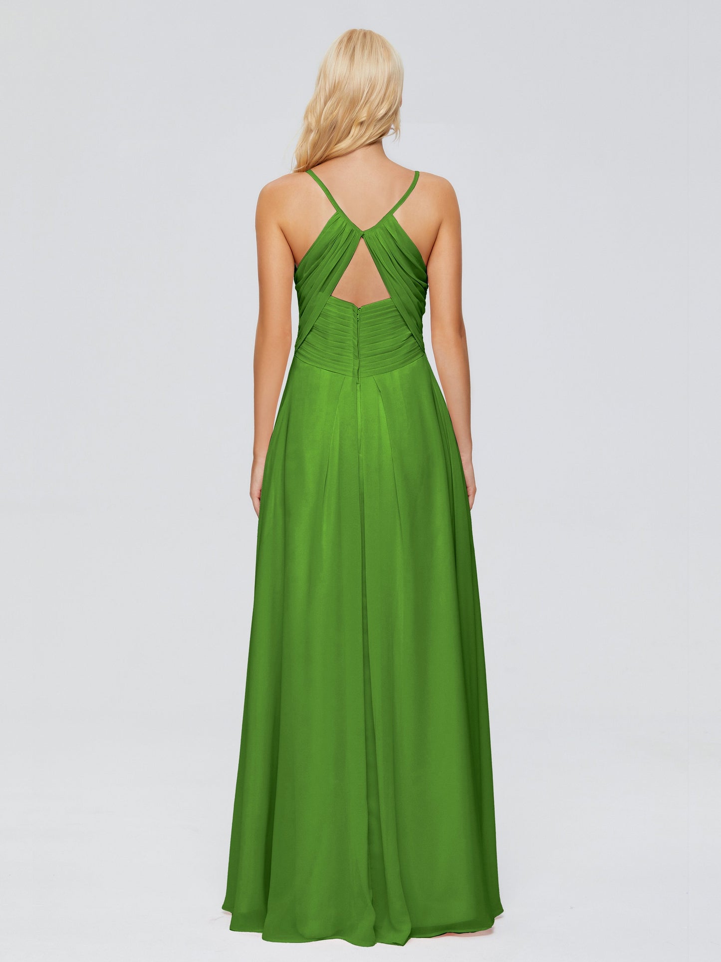 Hadley Spaghetti Straps Chiffon Bridesmaid Dresses