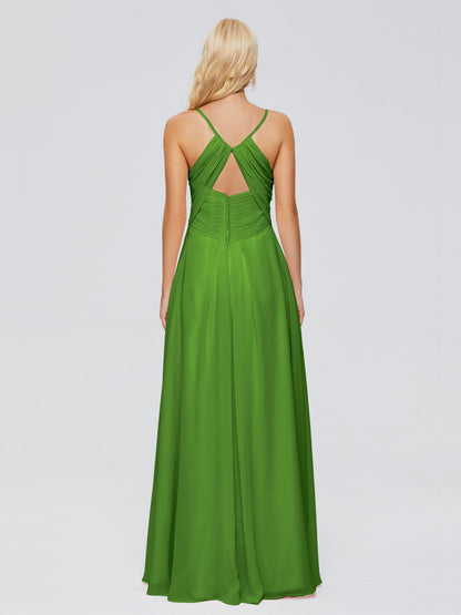 Hadley Spaghetti Straps Chiffon Bridesmaid Dresses