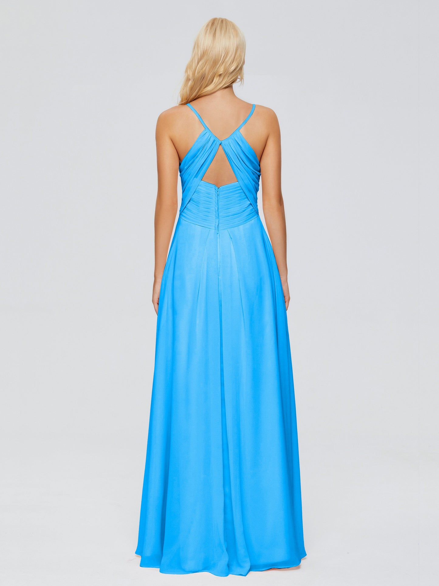 Hadley Spaghetti Straps Chiffon Bridesmaid Dresses