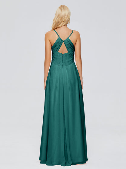 Hadley Spaghetti Straps Chiffon Bridesmaid Dresses