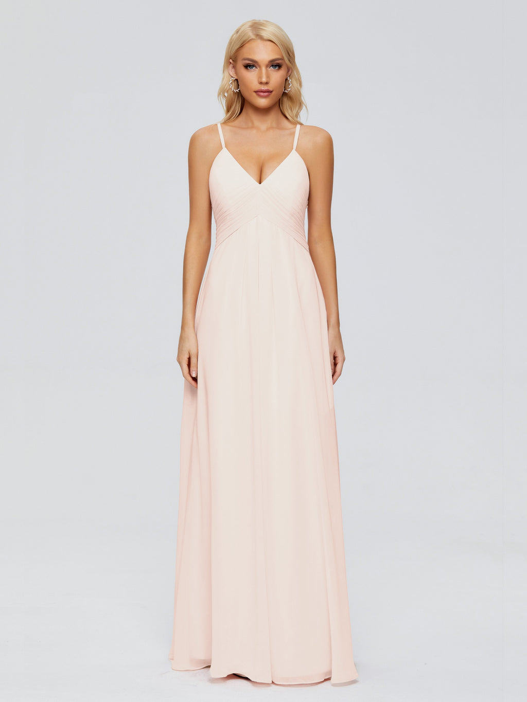 Hadley Spaghetti Straps Chiffon Bridesmaid Dresses
