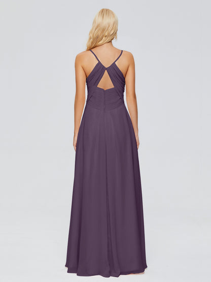 Hadley Spaghetti Straps Chiffon Bridesmaid Dresses