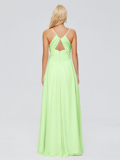 Hadley Spaghetti Straps Chiffon Bridesmaid Dresses